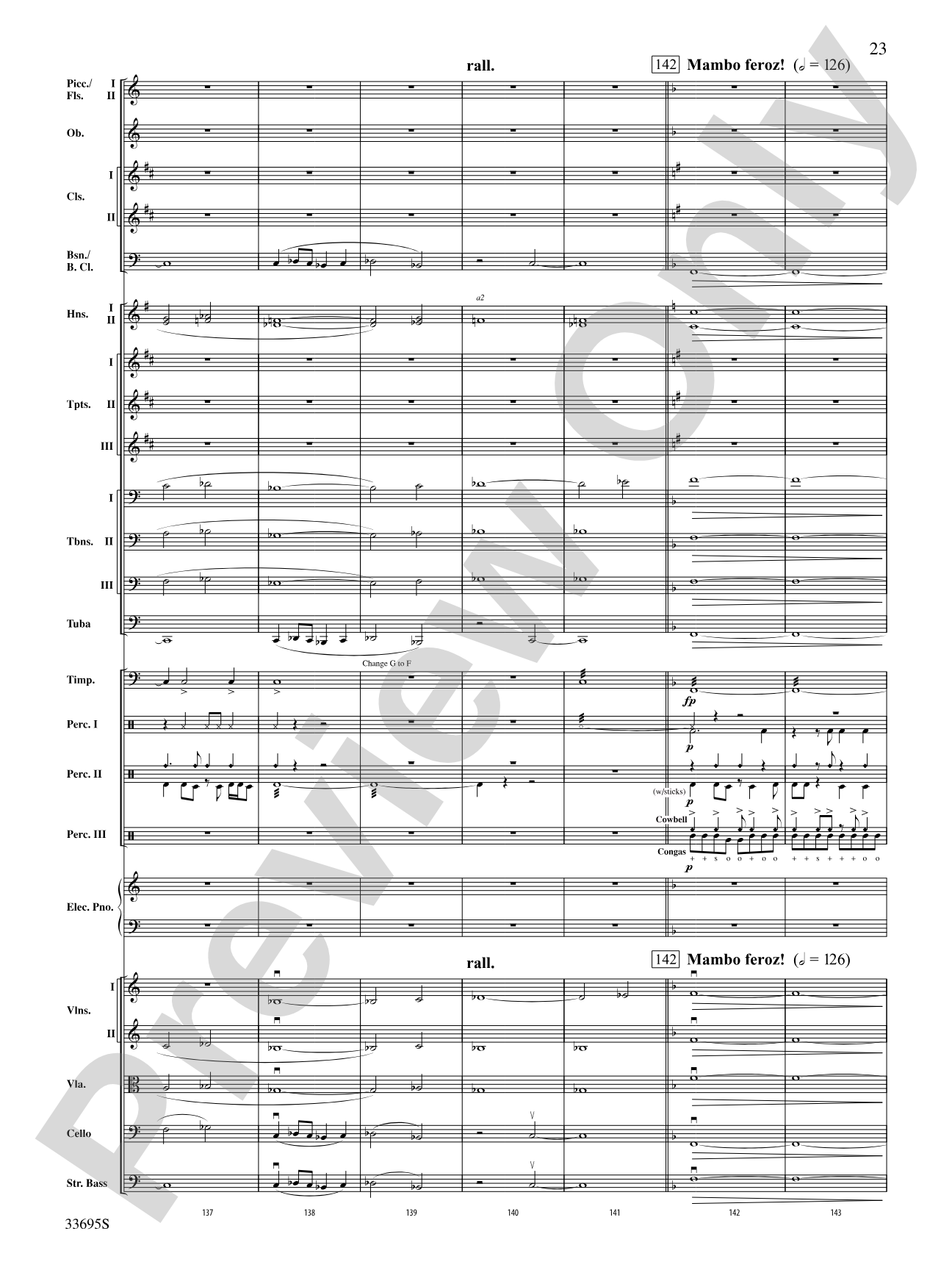 Danzas Cubanas: Full Orchestra Conductor Score & Parts