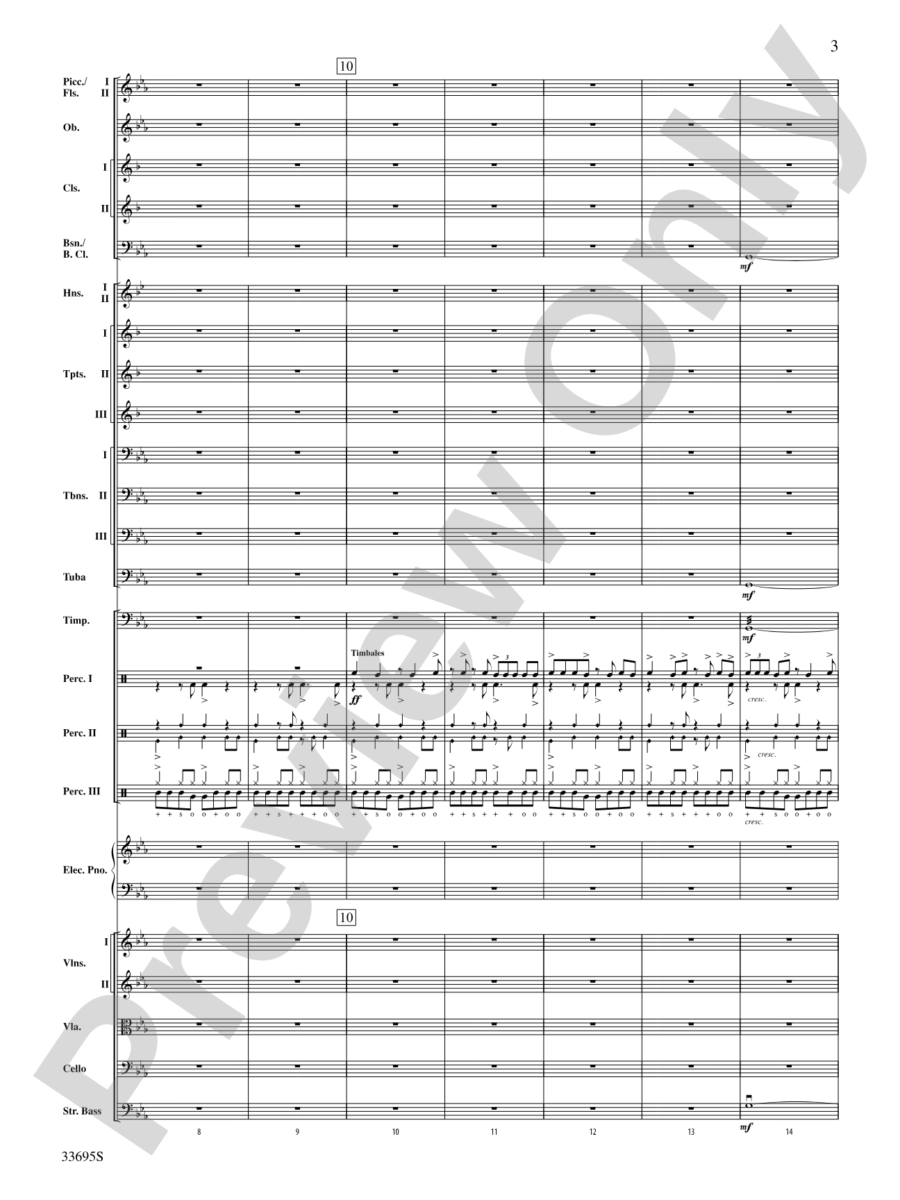 Danzas Cubanas: Full Orchestra Conductor Score & Parts