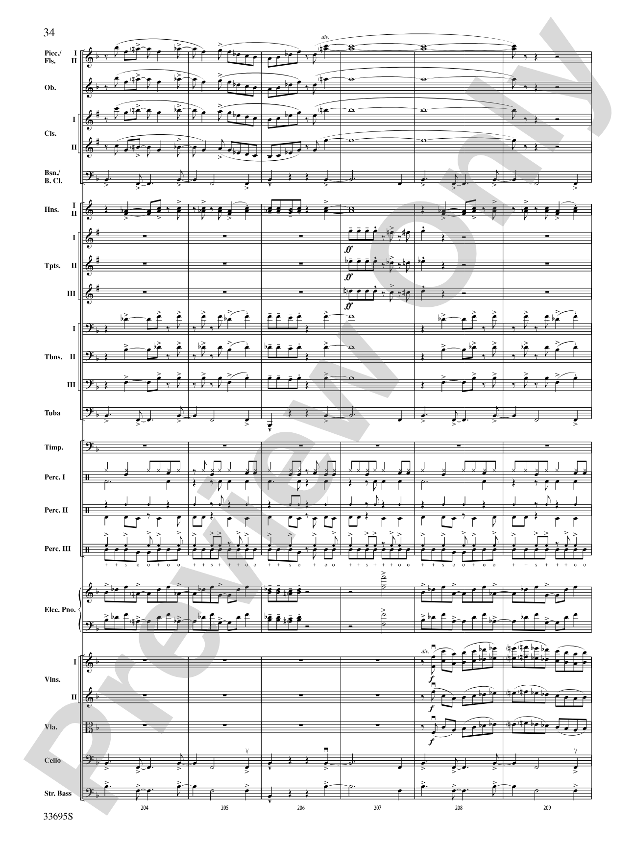 Danzas Cubanas: Full Orchestra Conductor Score & Parts