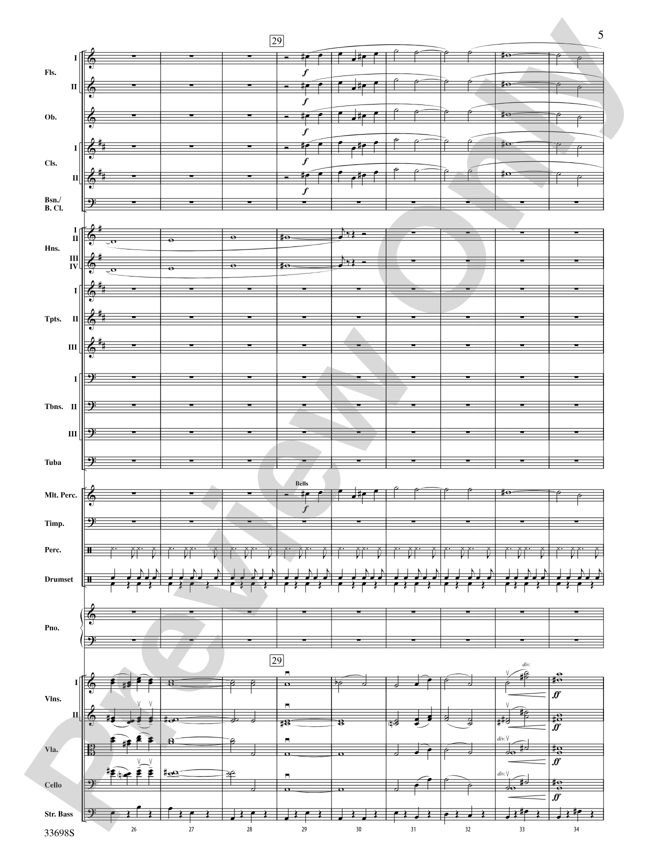 It Had Better Be Tonight (from The Pink Panther): Full Orchestra Conductor Score & Parts