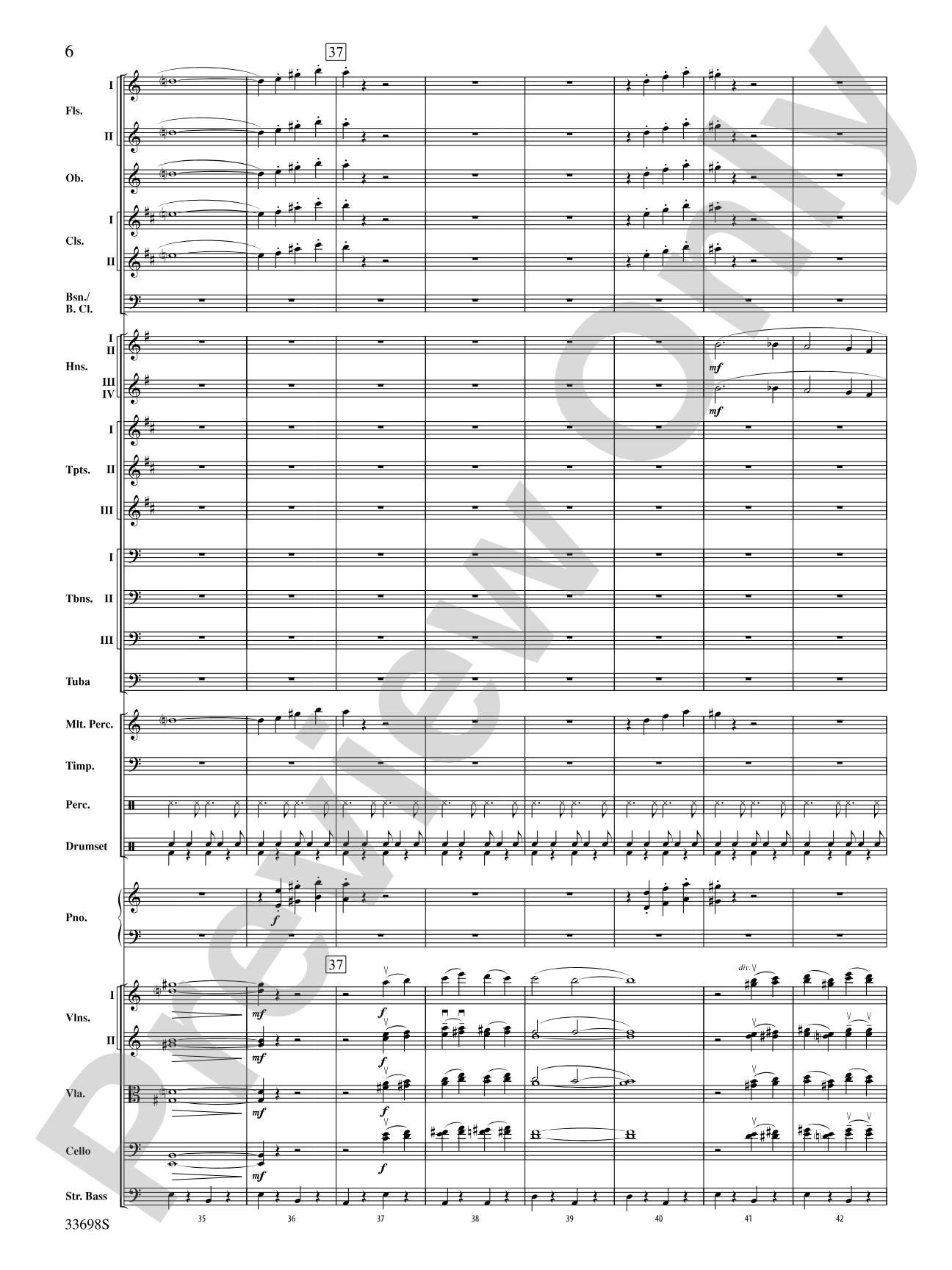 It Had Better Be Tonight (from The Pink Panther): Full Orchestra Conductor Score & Parts