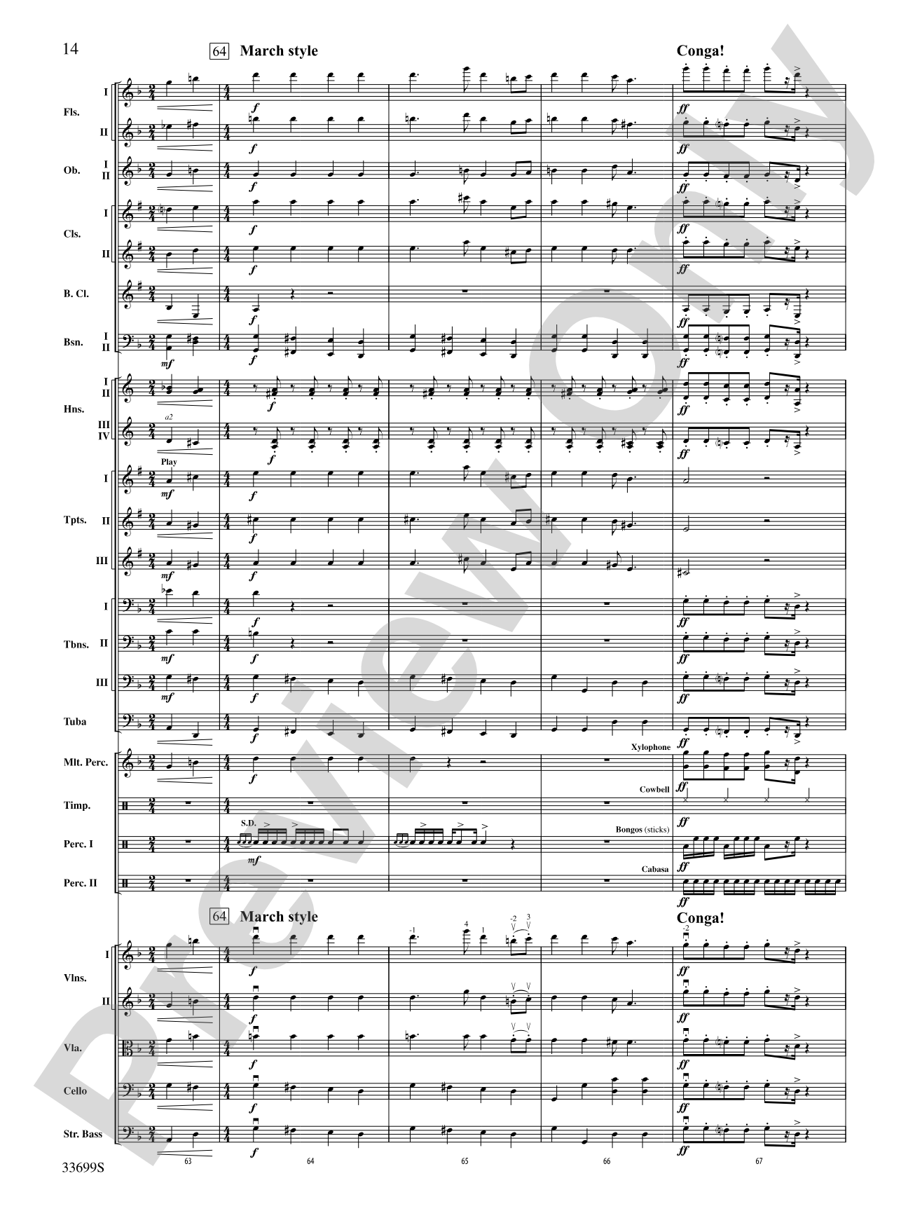 Strike Up the Band: Full Orchestra Conductor Score & Parts