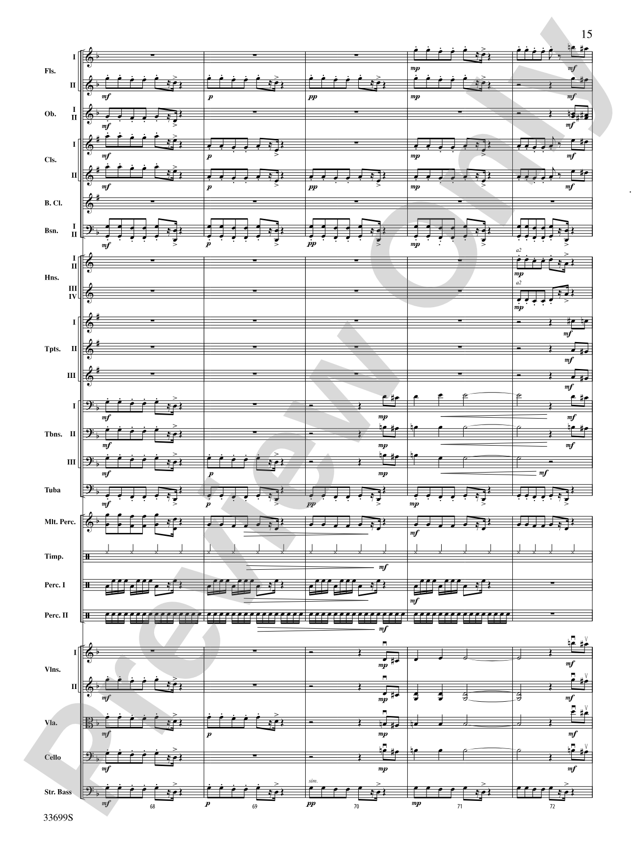 Strike Up the Band: Full Orchestra Conductor Score & Parts