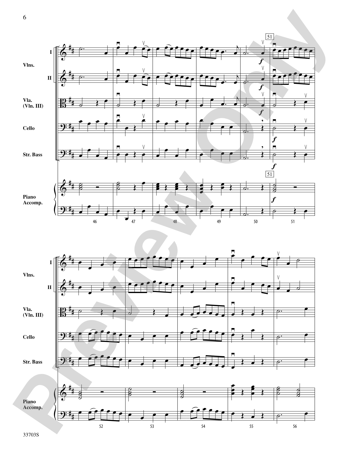 Gavotte: String Orchestra Conductor Score & Parts