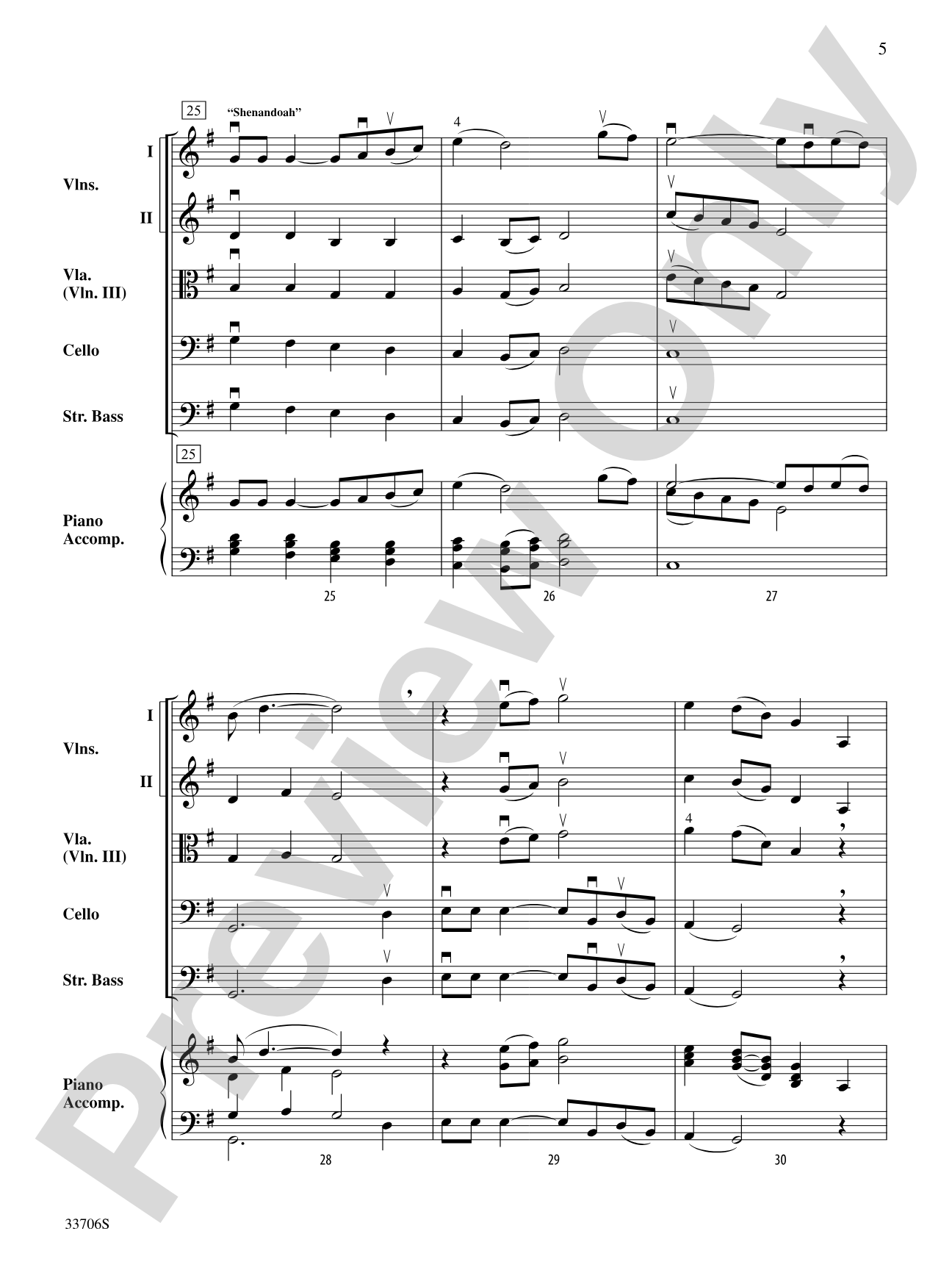 A River Trilogy: String Orchestra Conductor Score & Parts