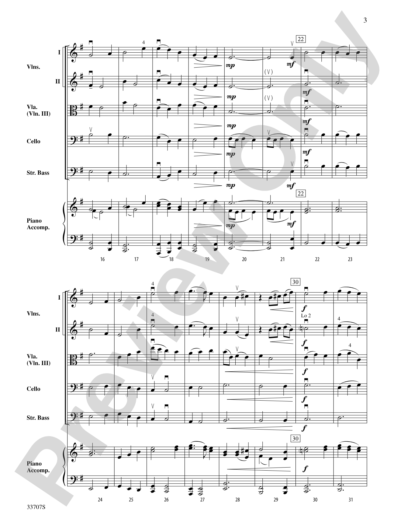 A Canadian Ballad: String Orchestra Conductor Score & Parts
