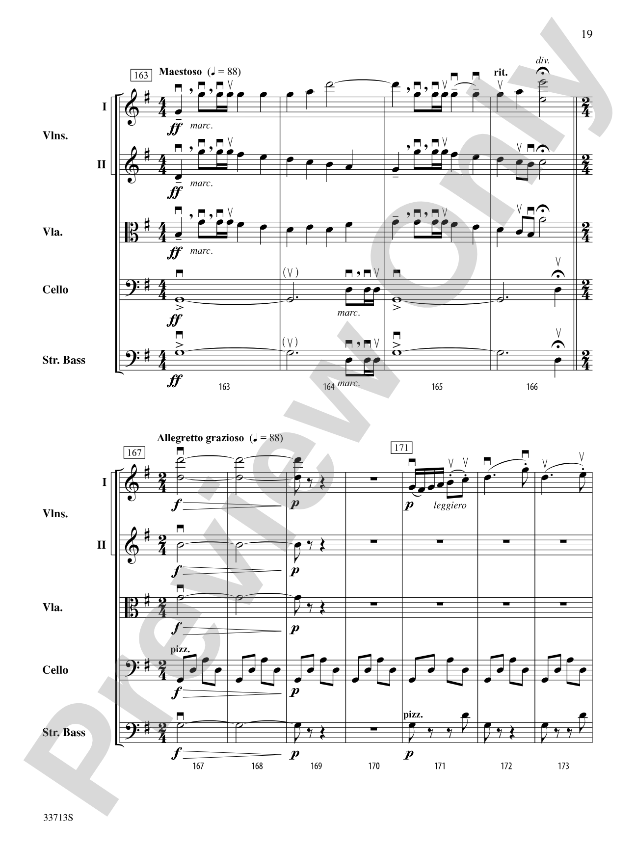 Wonderland Variations: String Orchestra Conductor Score & Parts