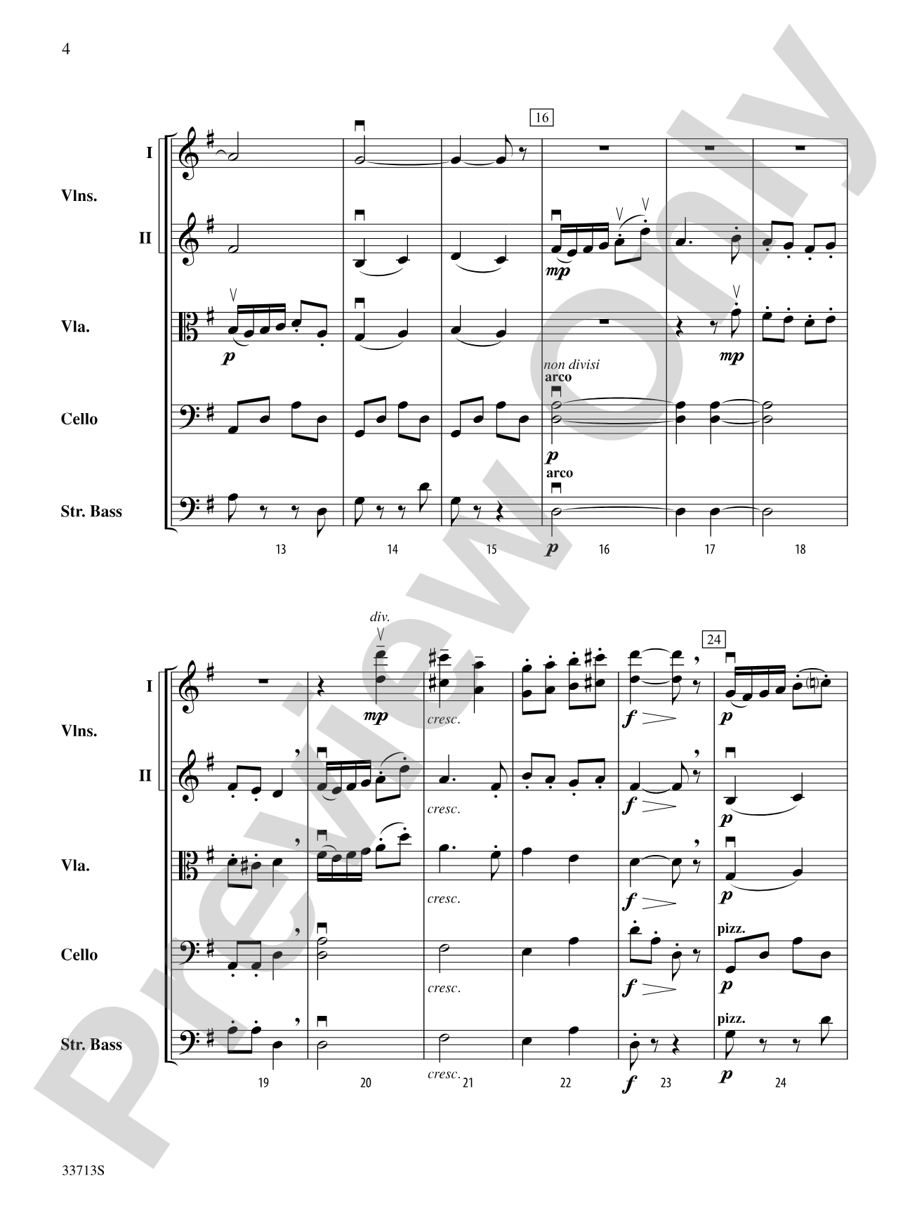Wonderland Variations: String Orchestra Conductor Score & Parts