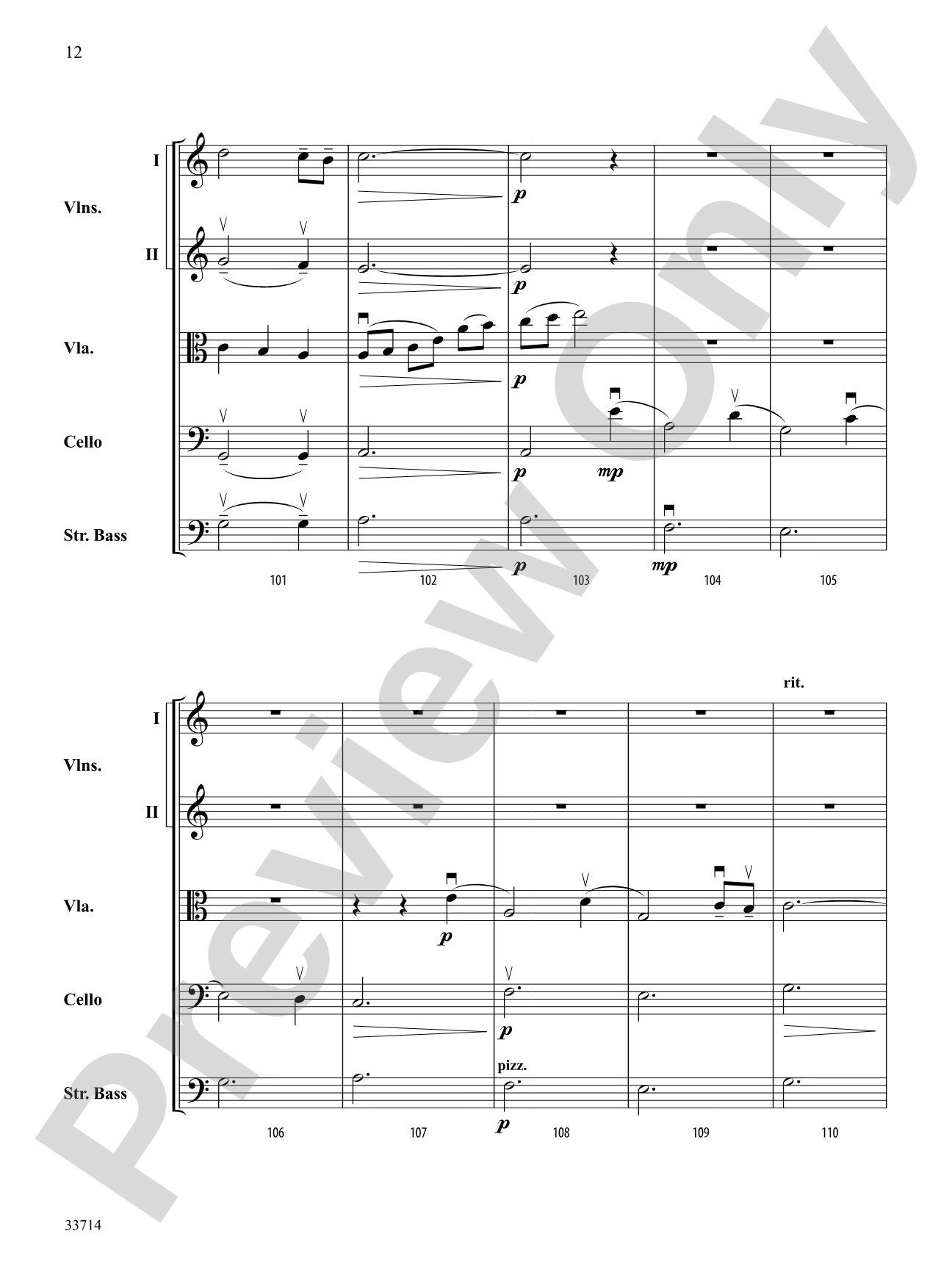 A Keltic Feast: String Orchestra Conductor Score & Parts