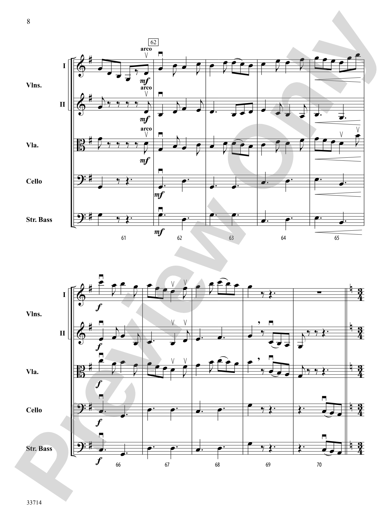 A Keltic Feast: String Orchestra Conductor Score & Parts