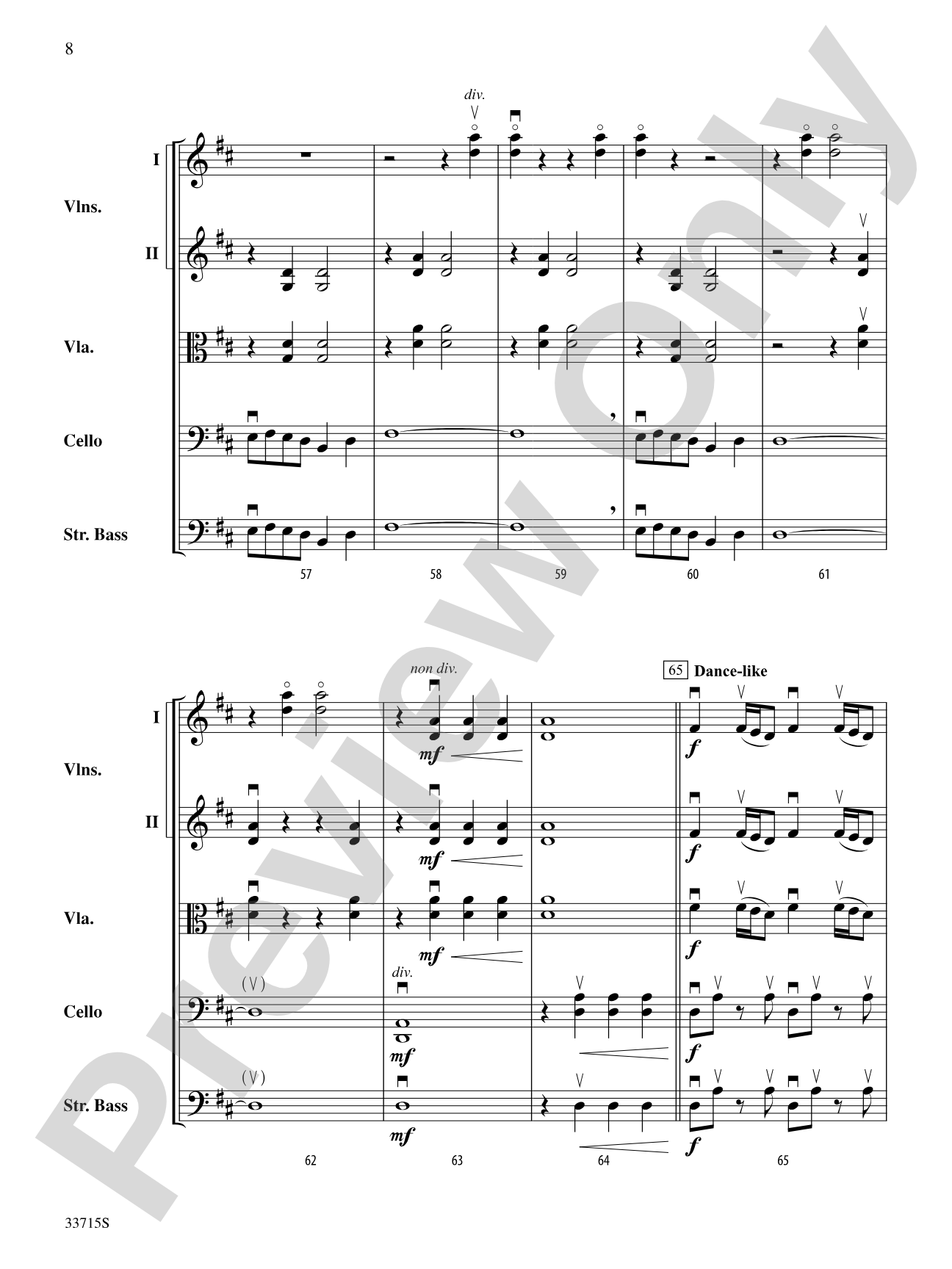 Cliffs of Moher: String Orchestra Conductor Score & Parts