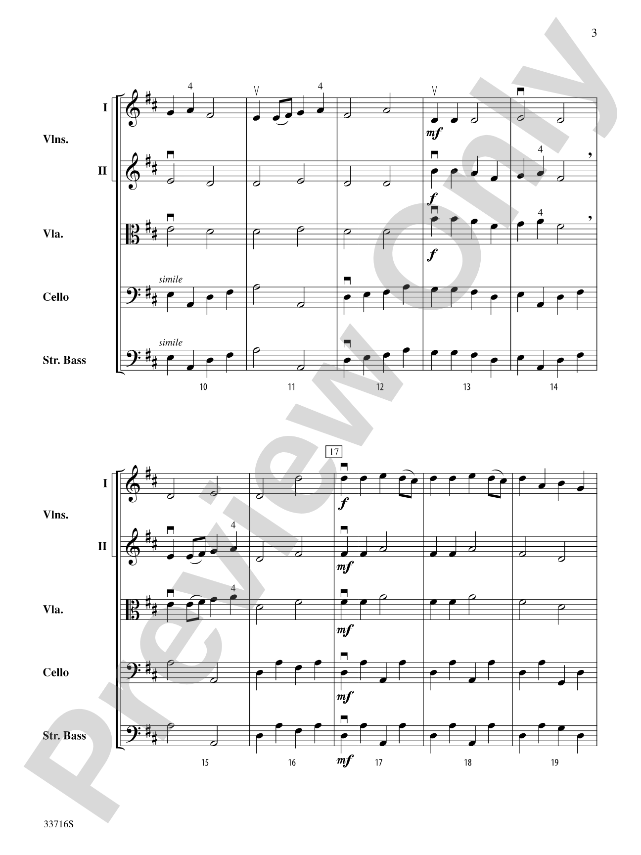 Twilight Dancers: Score