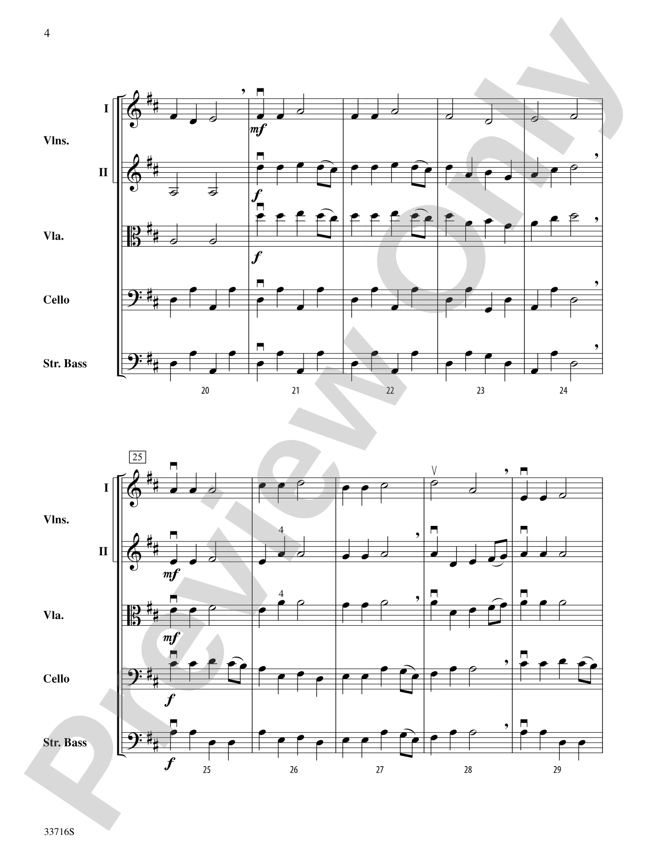 Twilight Dancers: Score