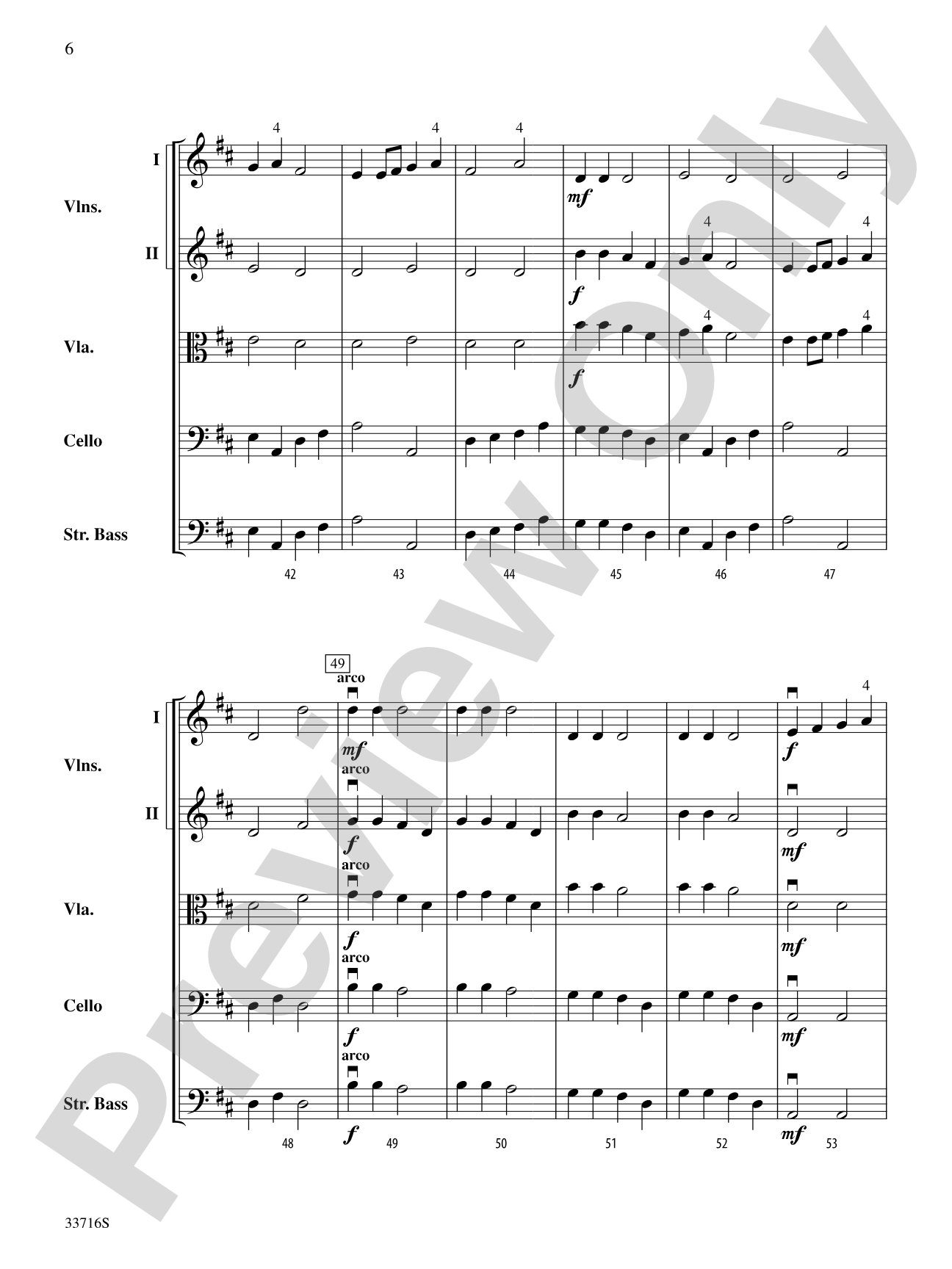 Twilight Dancers: Score