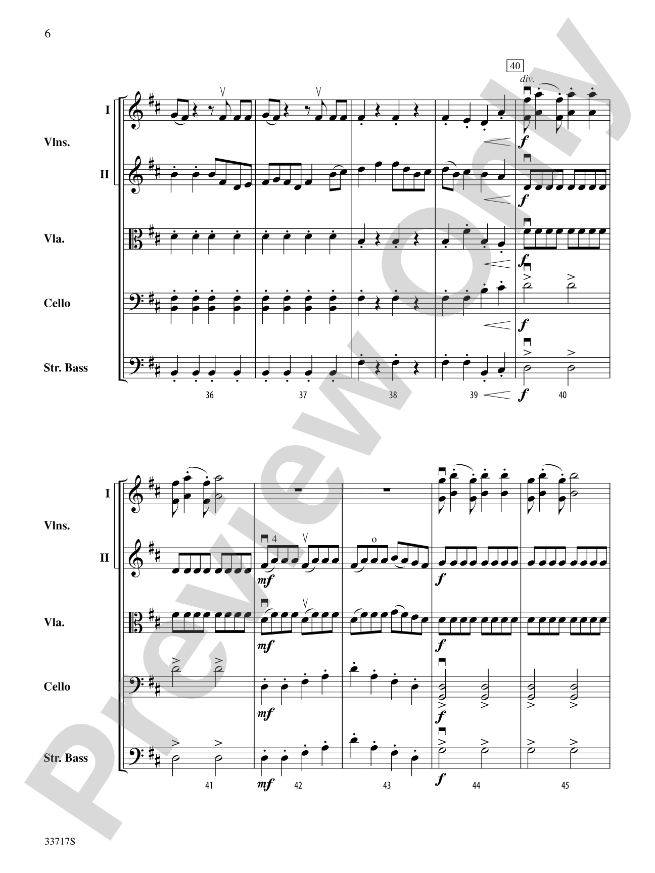 Turkey in a Tux: String Orchestra Conductor Score & Parts