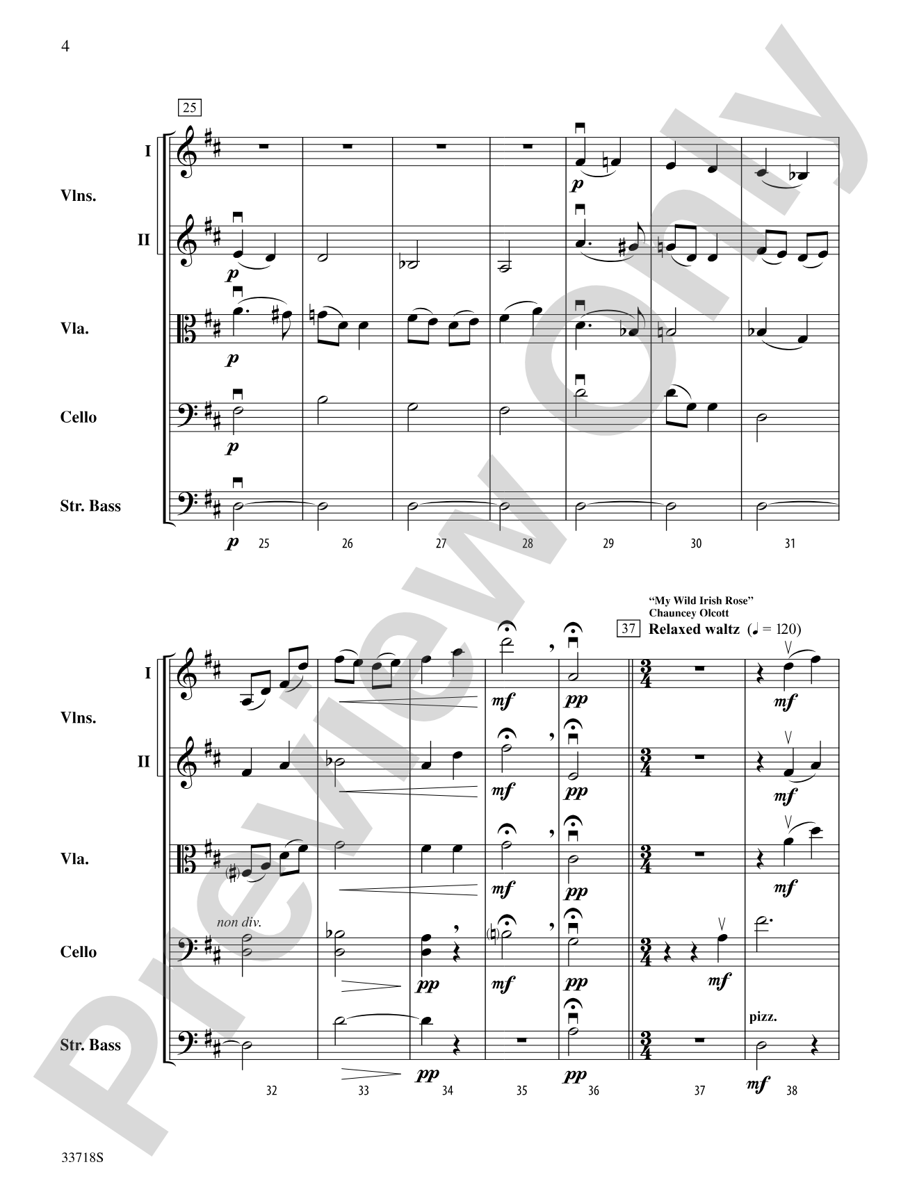 ...By Any Other Name: String Orchestra Conductor Score & Parts