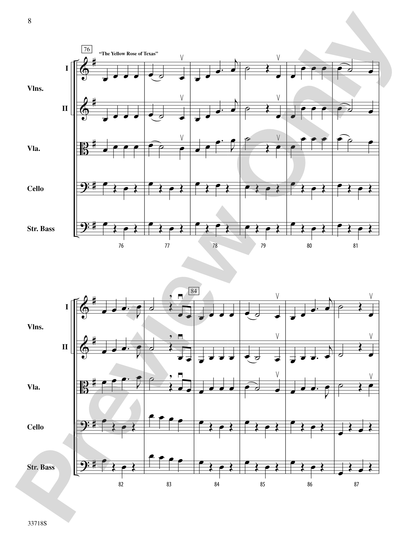 ...By Any Other Name: String Orchestra Conductor Score & Parts