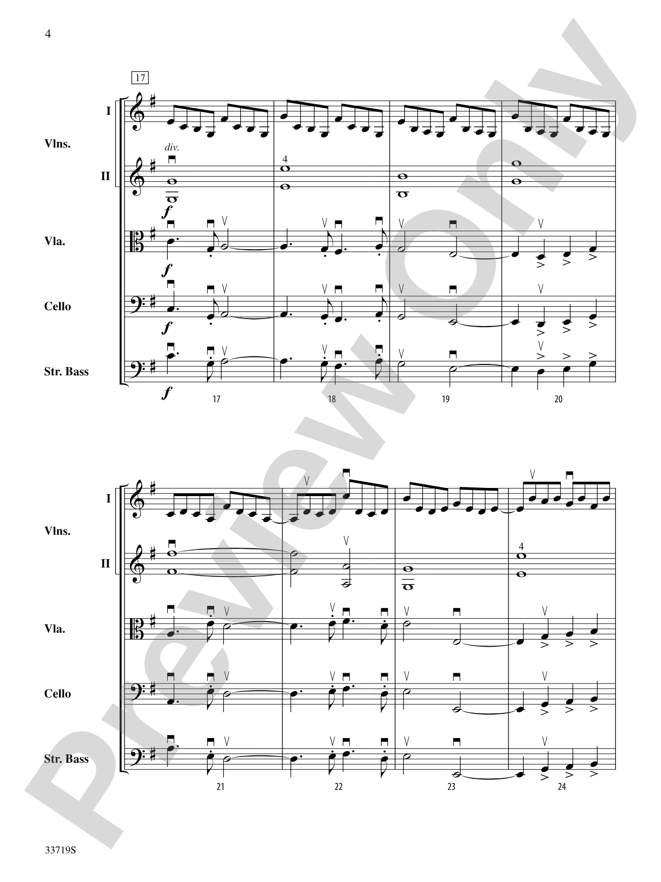 Winter Solstice: String Orchestra Conductor Score & Parts