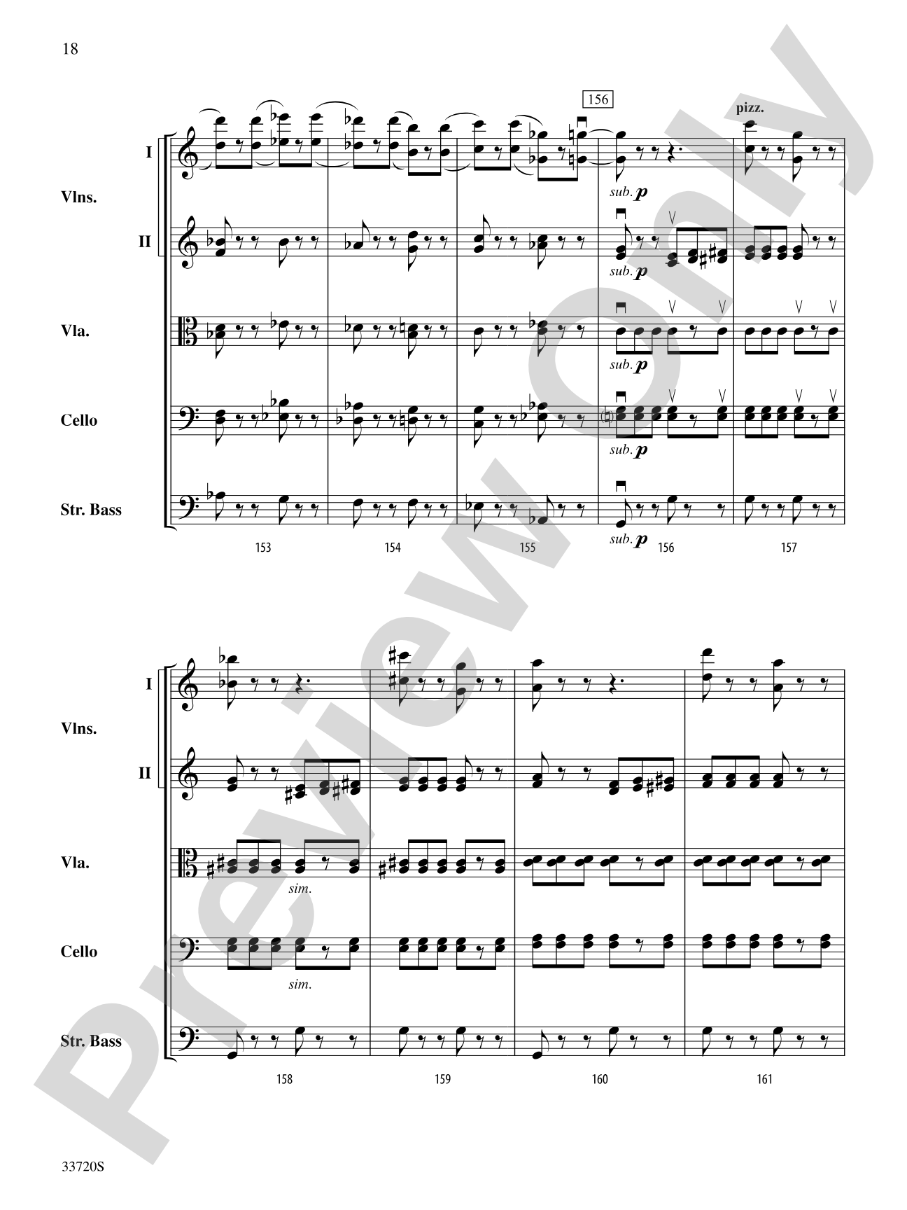 Tarantelle: String Orchestra Conductor Score & Parts