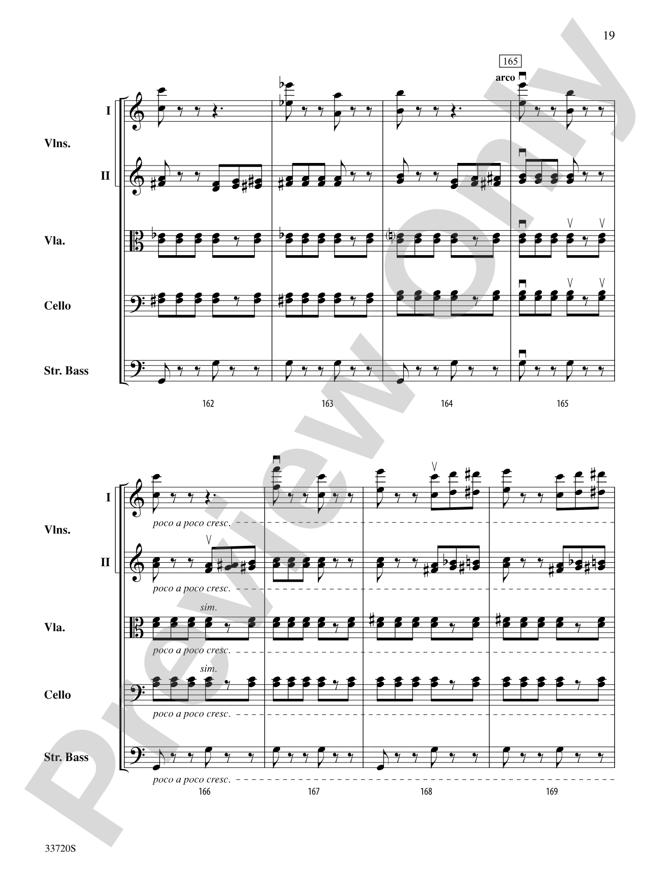 Tarantelle: String Orchestra Conductor Score & Parts