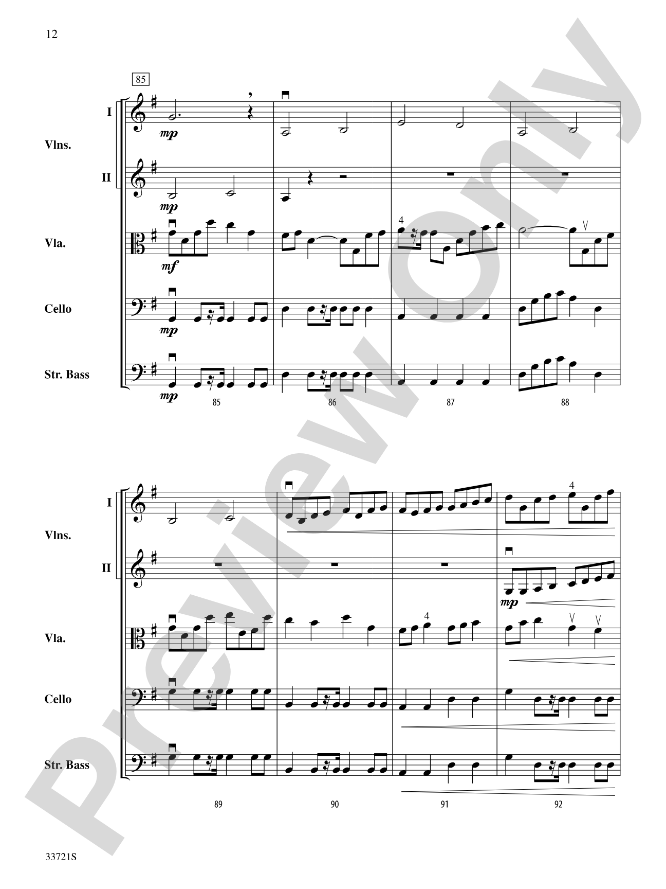 Star of Valor: String Orchestra Conductor Score & Parts
