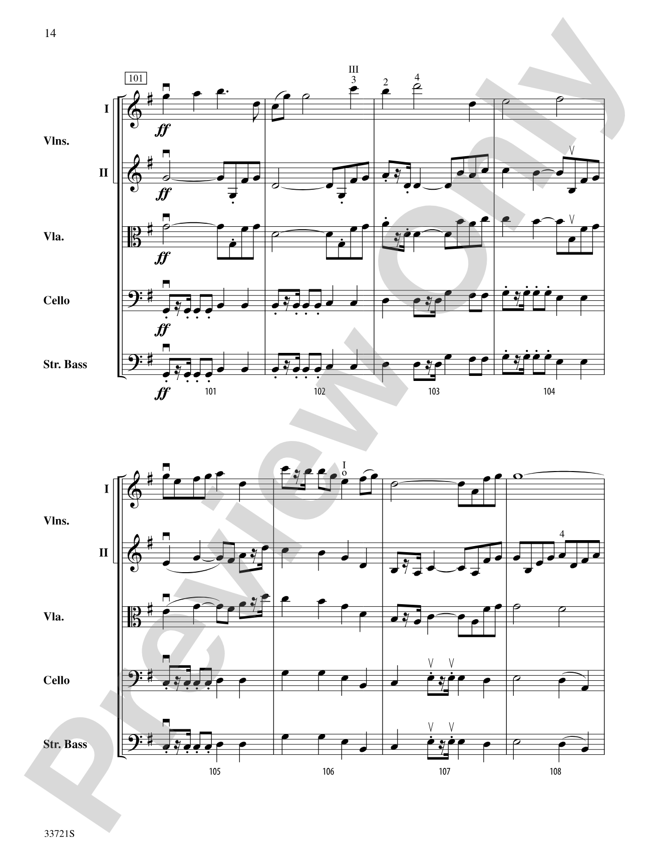 Star of Valor: String Orchestra Conductor Score & Parts