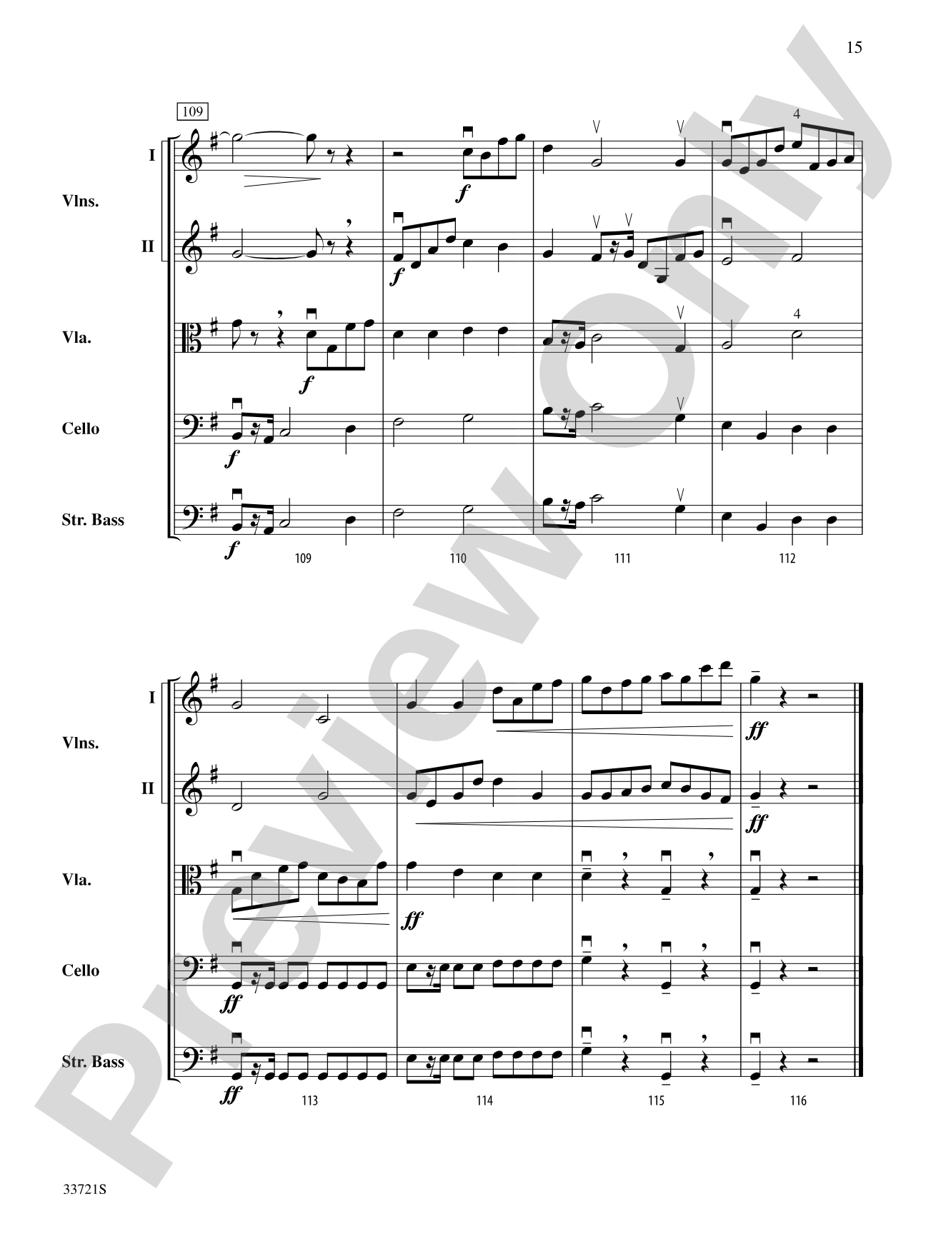 Star of Valor: String Orchestra Conductor Score & Parts