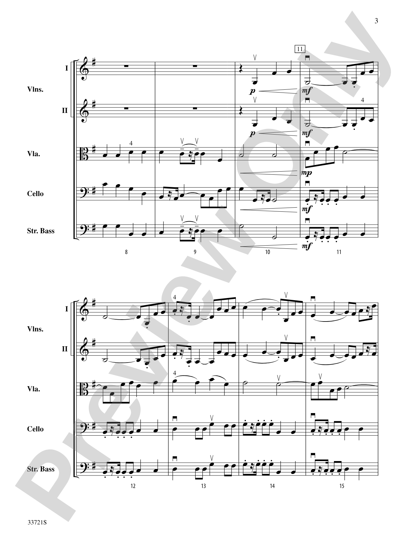 Star of Valor: String Orchestra Conductor Score & Parts