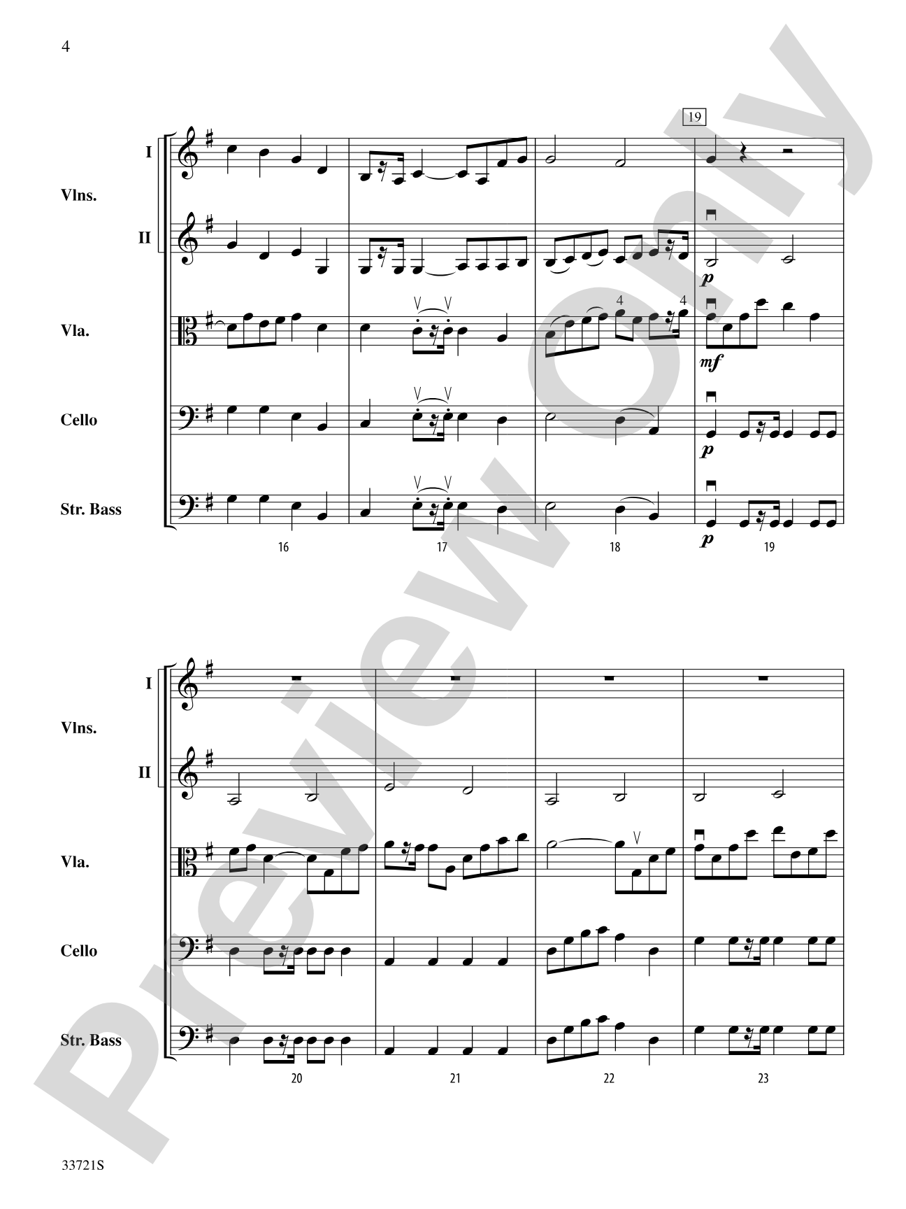 Star of Valor: String Orchestra Conductor Score & Parts