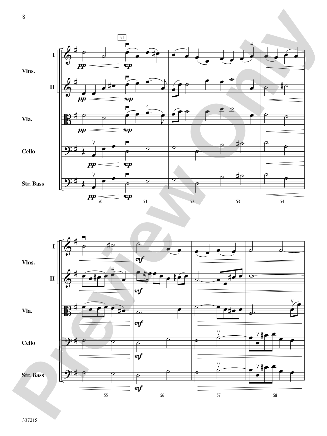 Star of Valor: String Orchestra Conductor Score & Parts