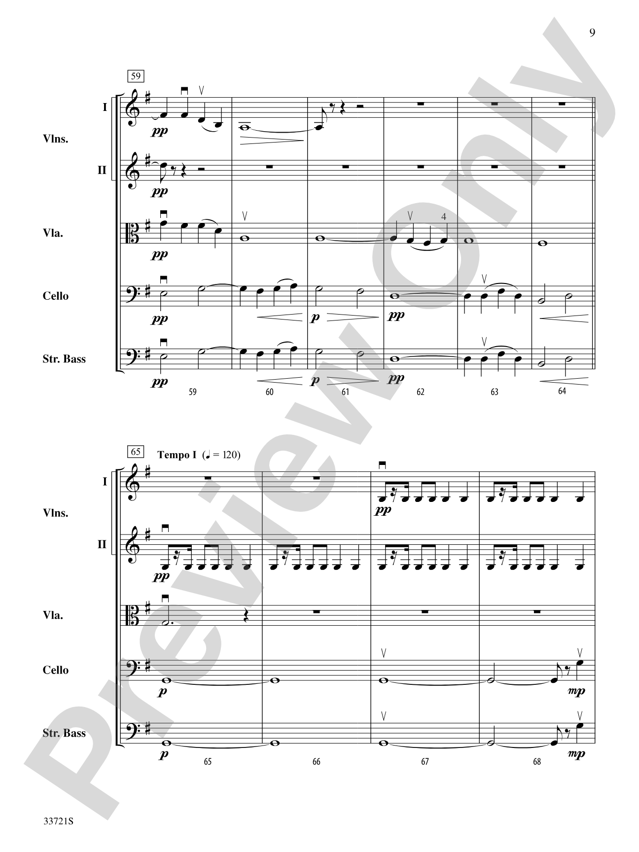 Star of Valor: String Orchestra Conductor Score & Parts