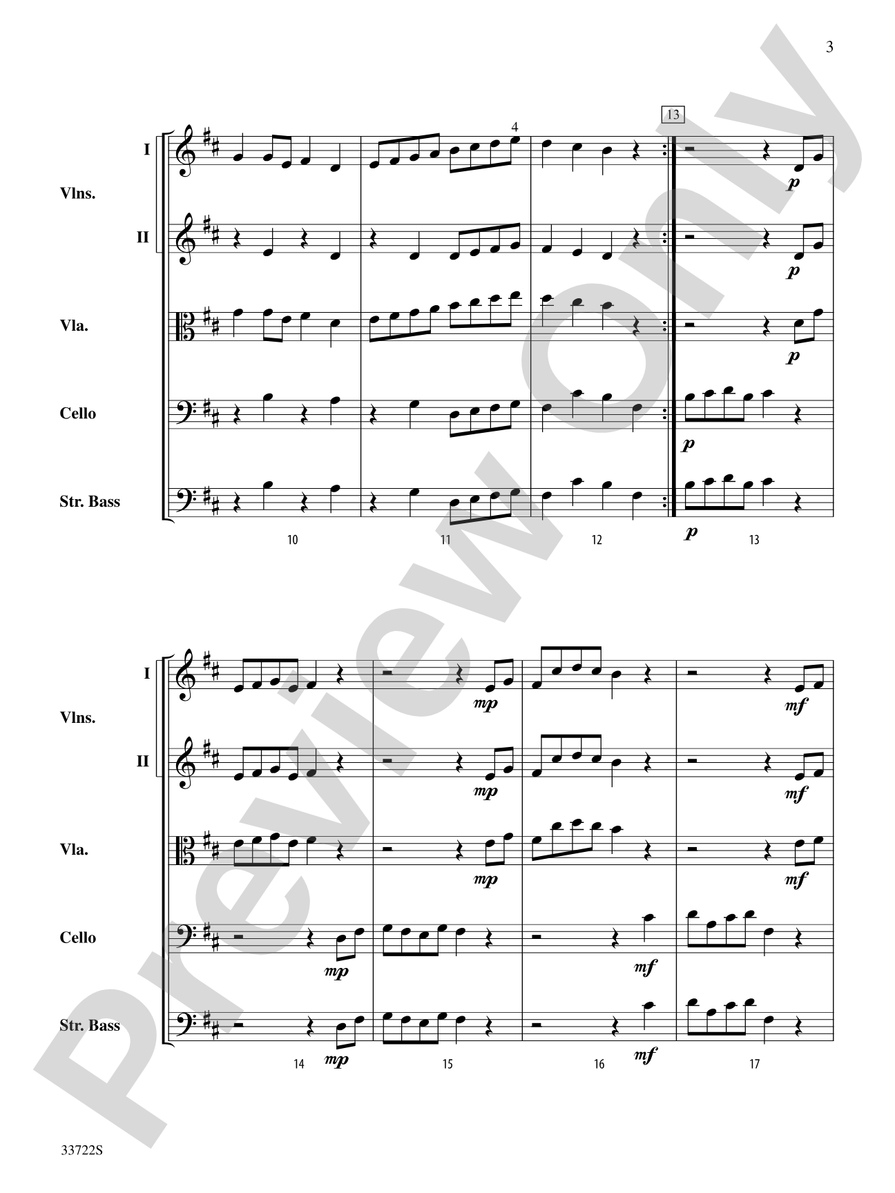 Sneaking Suspicion: String Orchestra Conductor Score & Parts