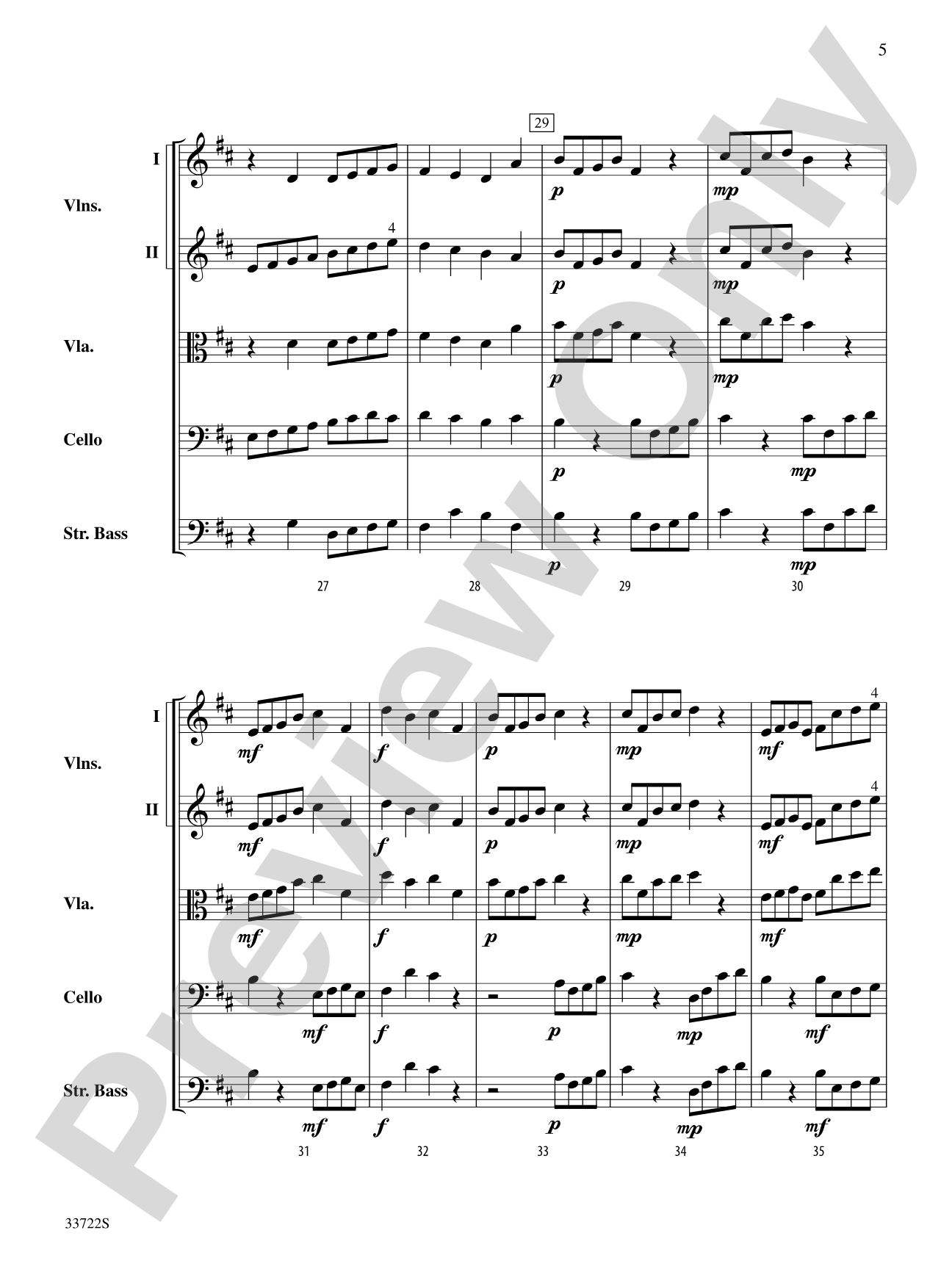 Sneaking Suspicion: String Orchestra Conductor Score & Parts