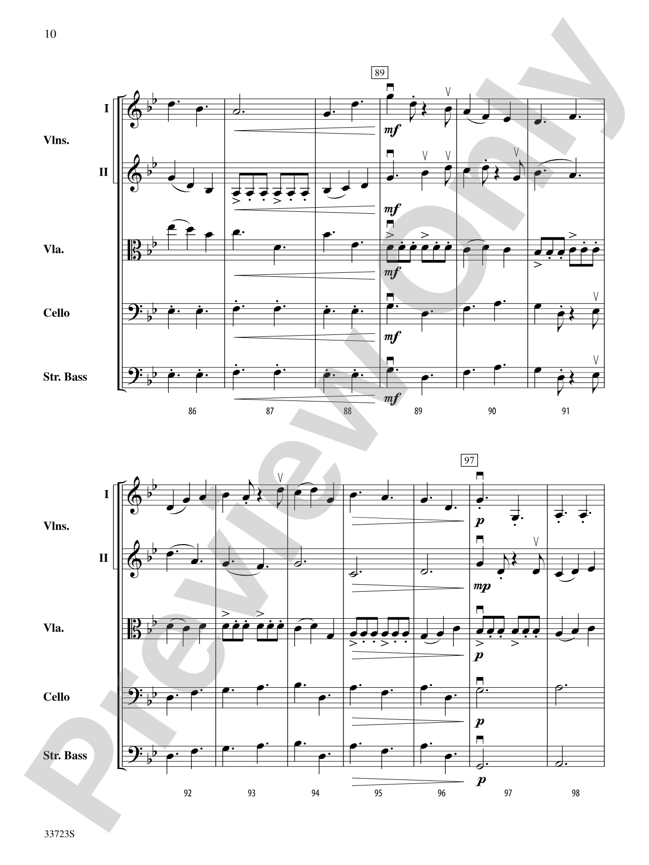 Storm Trail: String Orchestra Conductor Score & Parts