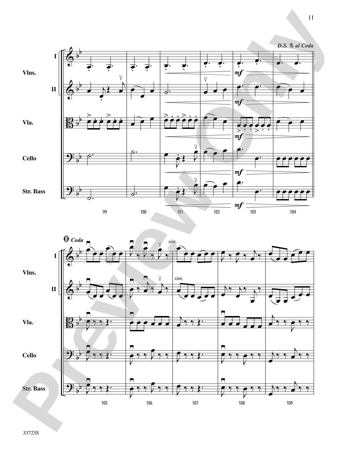 Storm Trail: String Orchestra Conductor Score & Parts