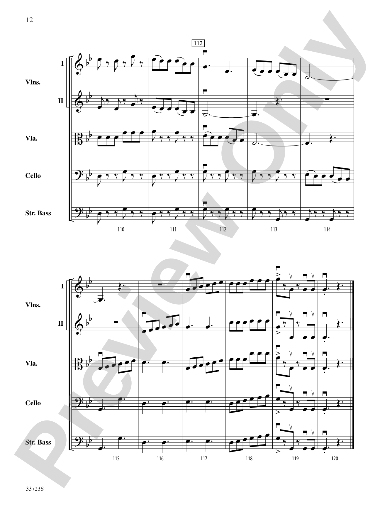 Storm Trail: String Orchestra Conductor Score & Parts