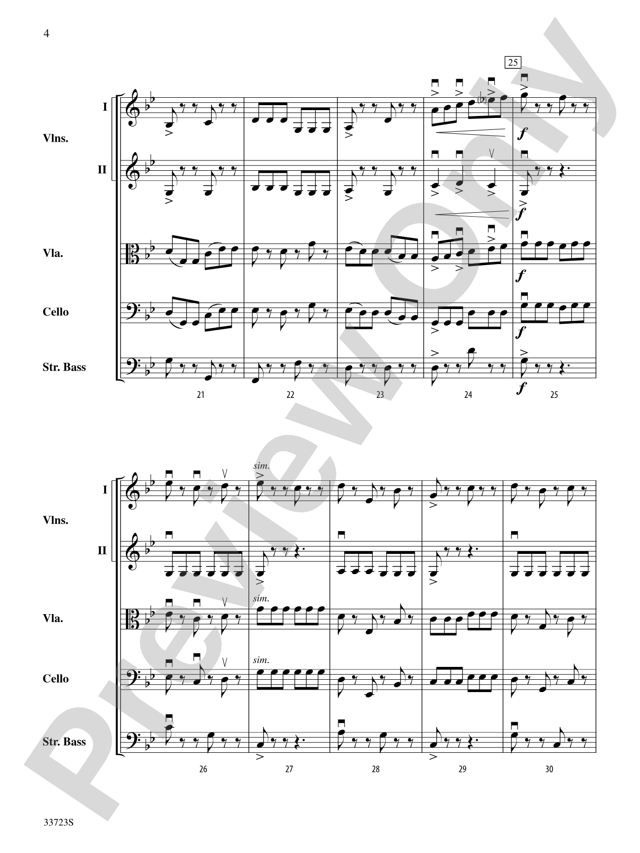 Storm Trail: String Orchestra Conductor Score & Parts
