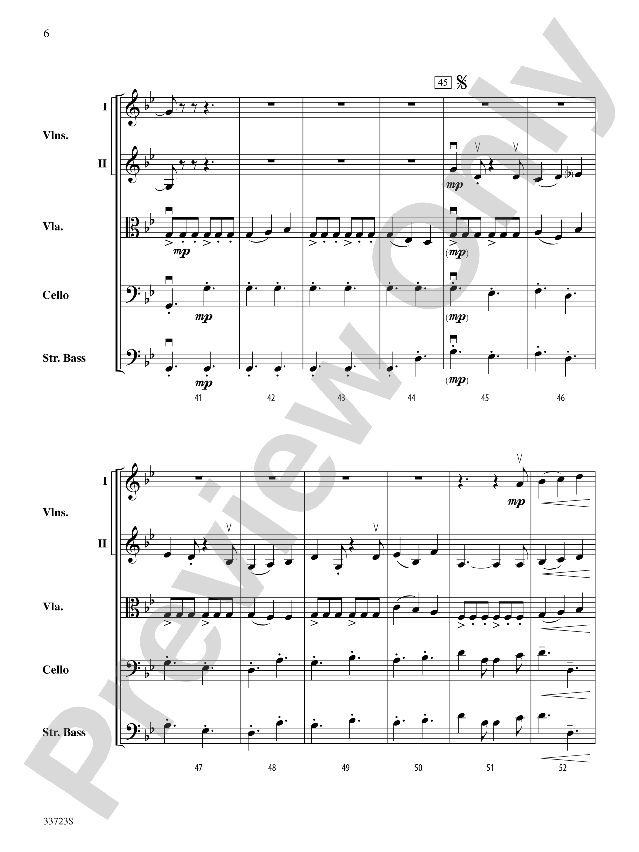 Storm Trail: String Orchestra Conductor Score & Parts
