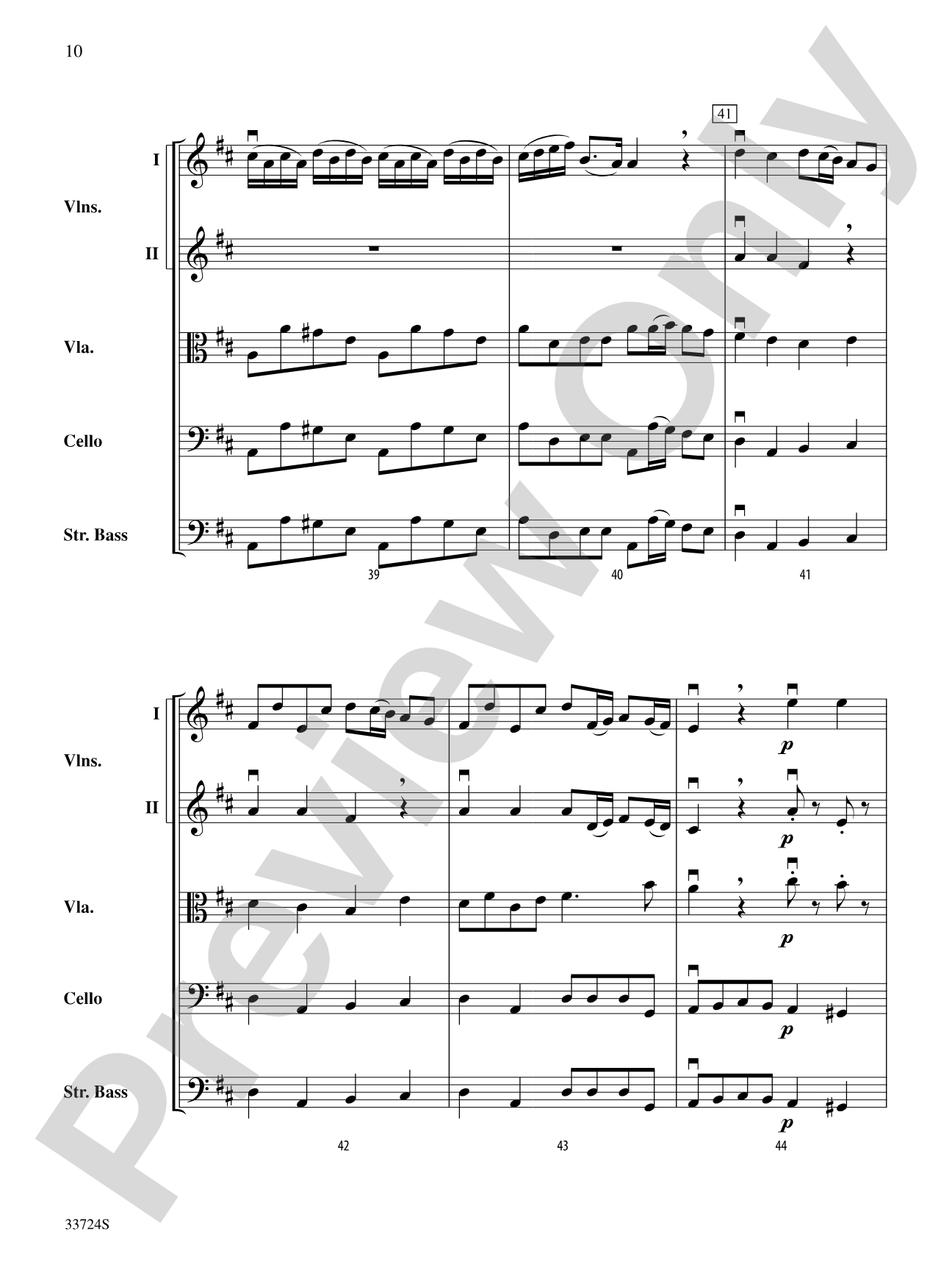 Concertino: String Orchestra Conductor Score & Parts
