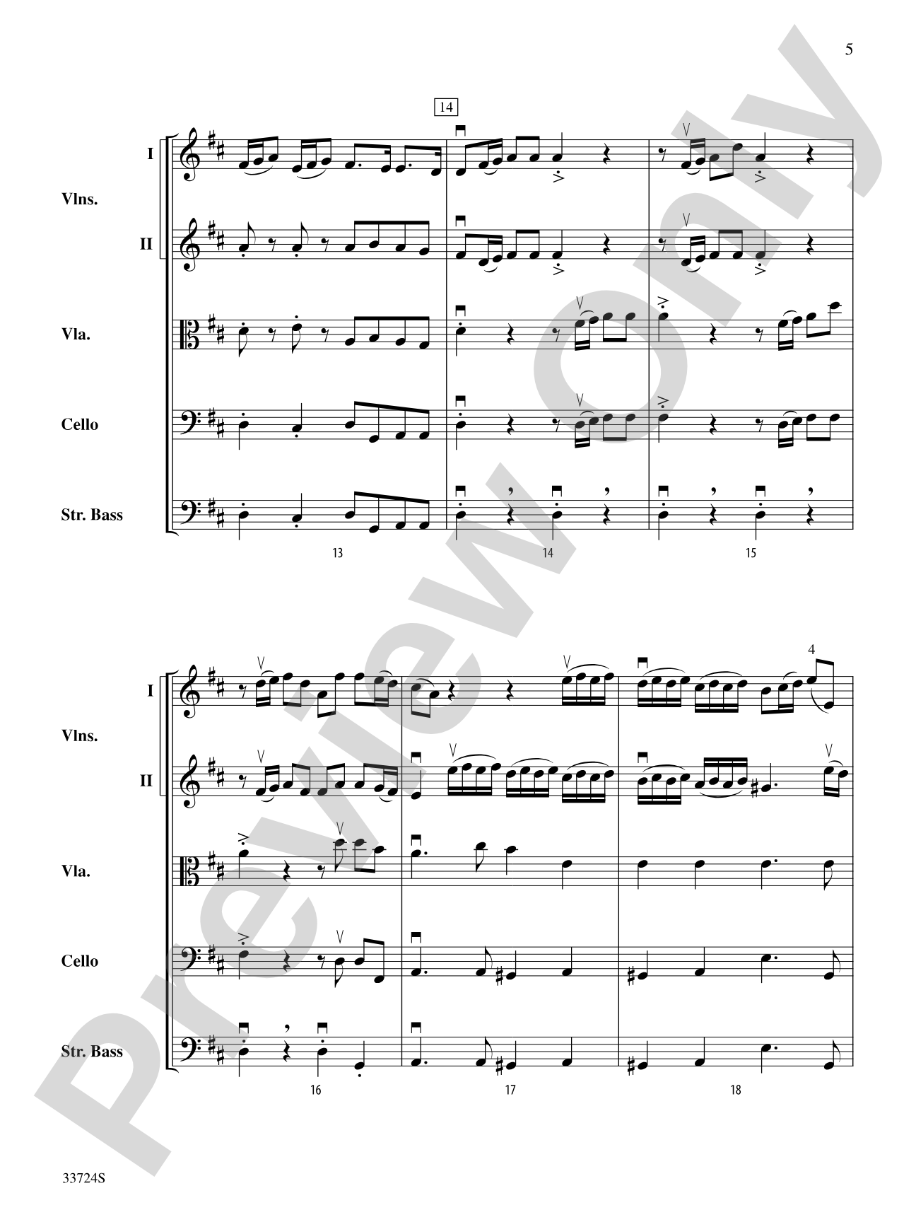 Concertino: String Orchestra Conductor Score & Parts