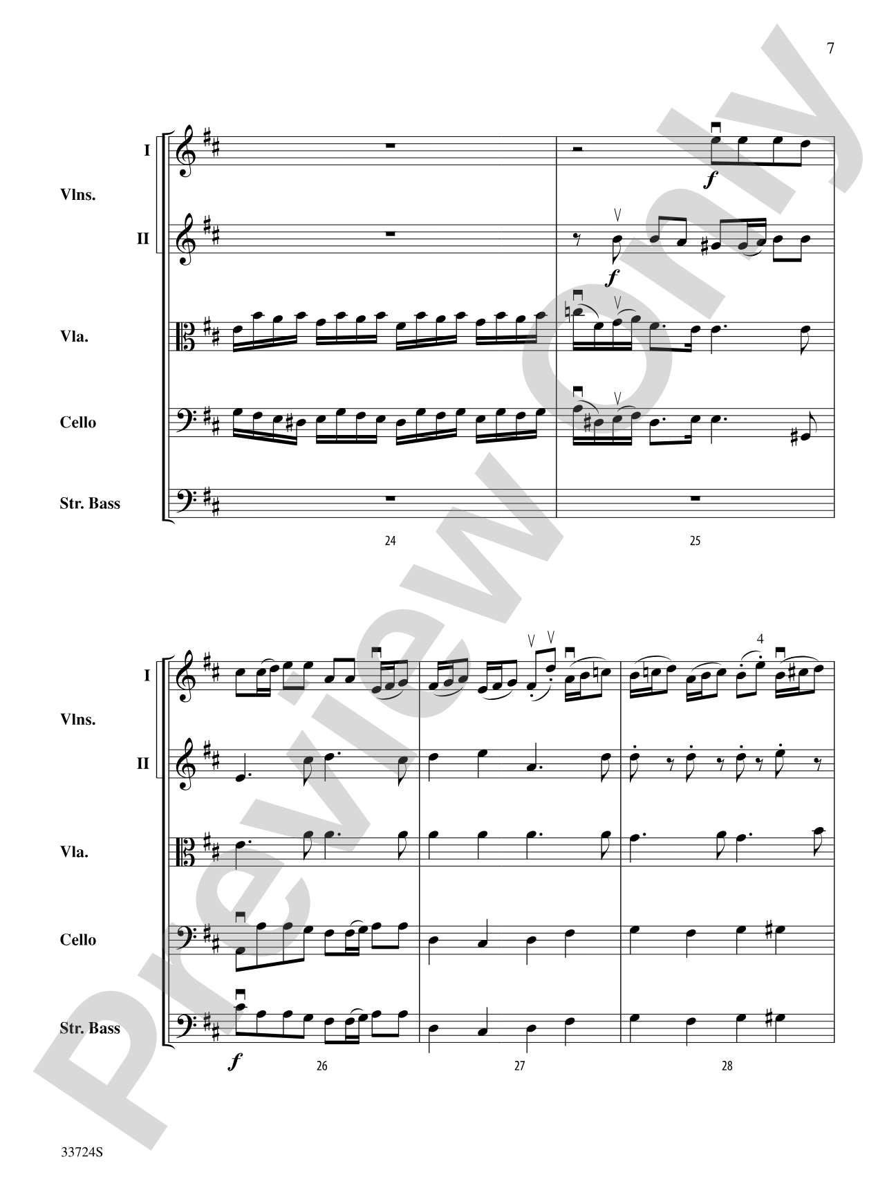 Concertino: String Orchestra Conductor Score & Parts