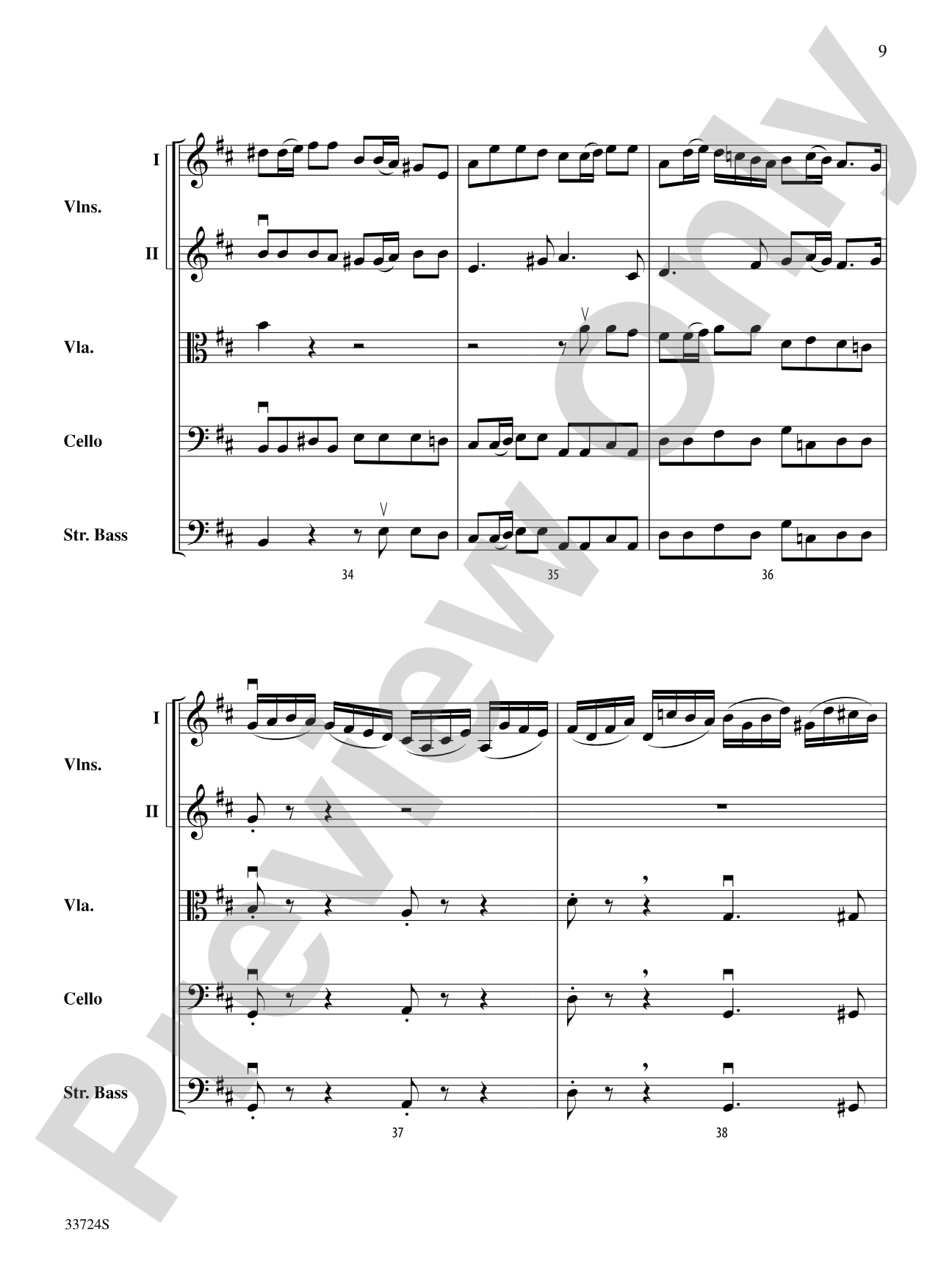 Concertino: String Orchestra Conductor Score & Parts