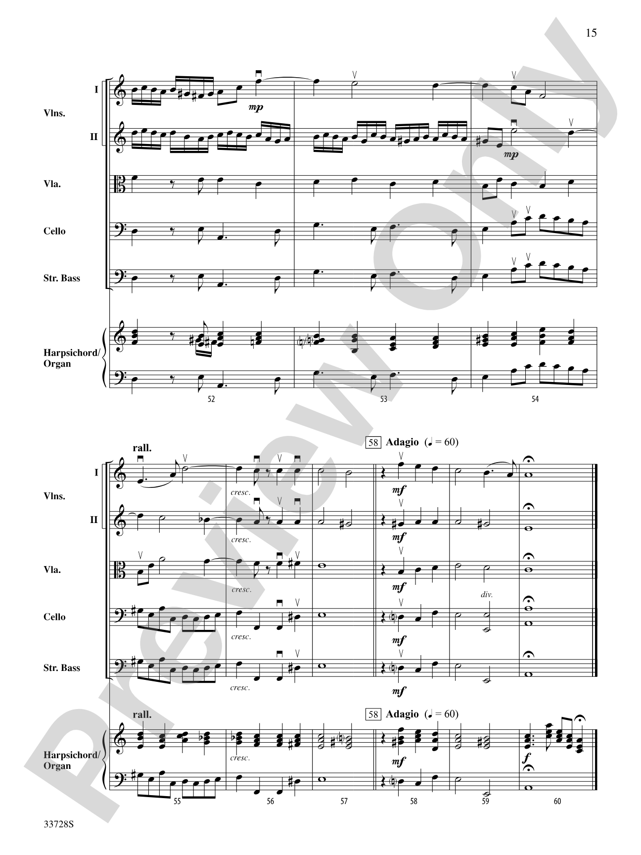 Two Pastoral Airs: String Orchestra Conductor Score & Parts