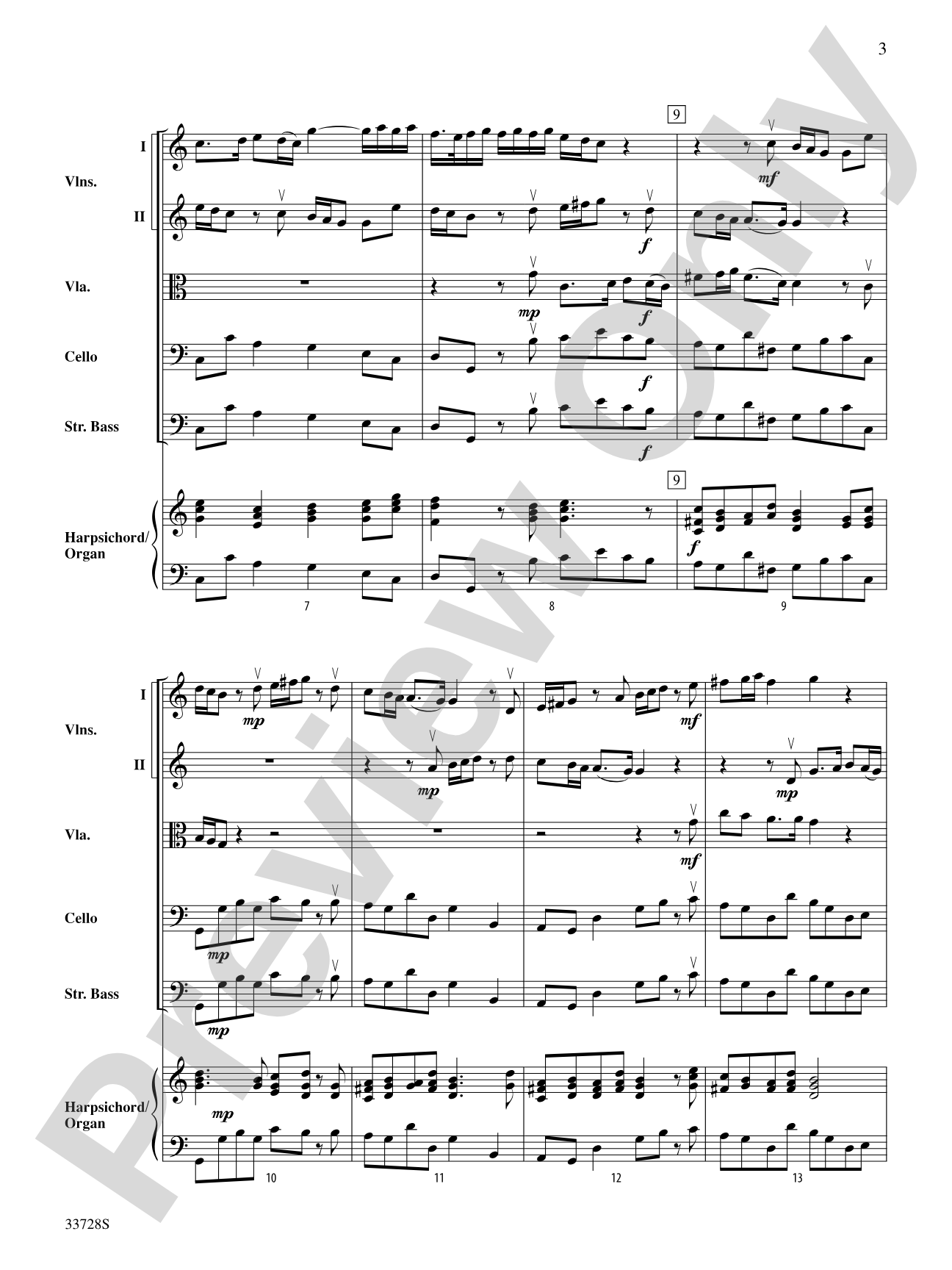 Two Pastoral Airs: String Orchestra Conductor Score & Parts