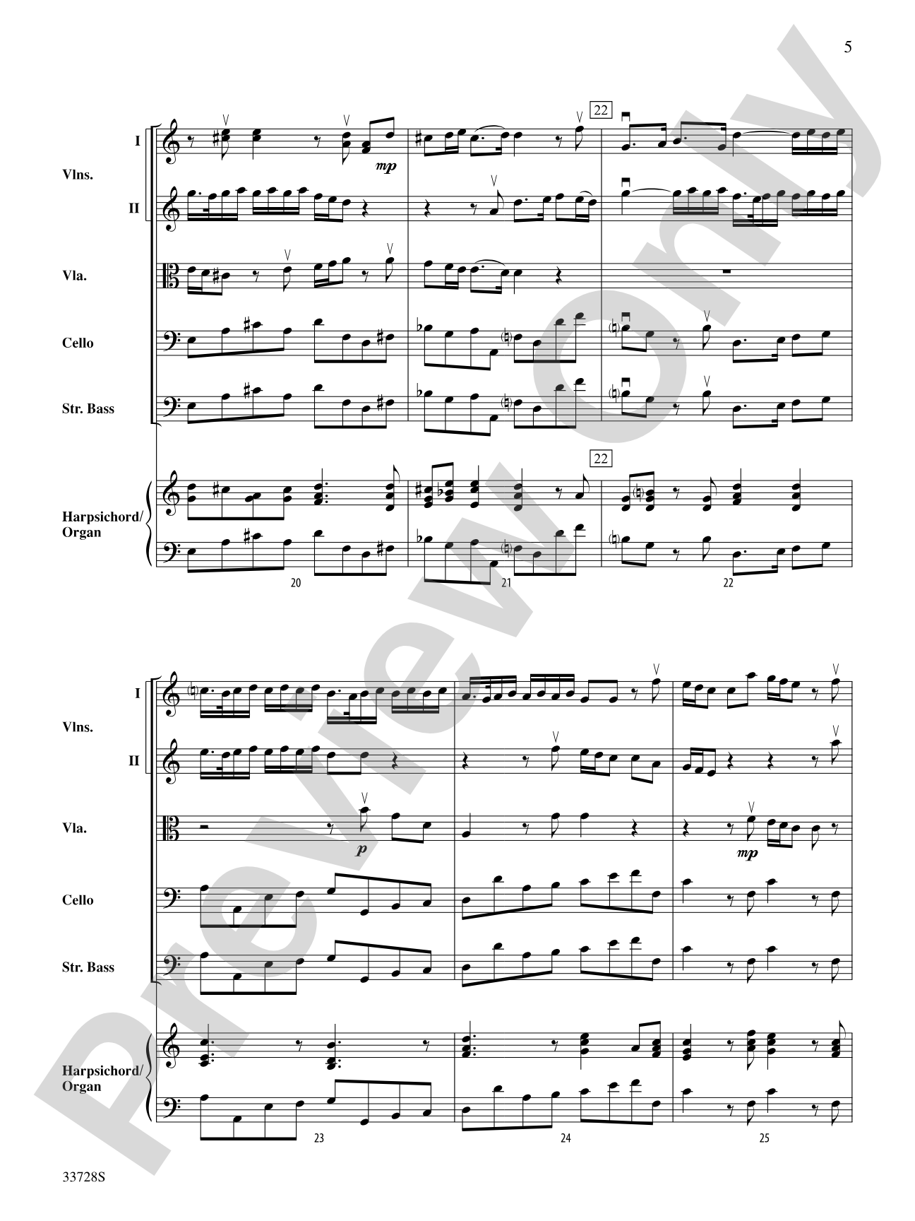 Two Pastoral Airs: String Orchestra Conductor Score & Parts