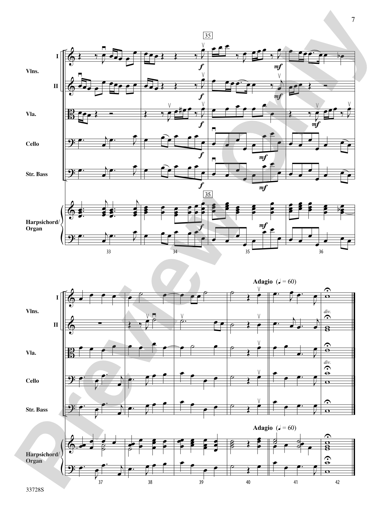 Two Pastoral Airs: String Orchestra Conductor Score & Parts