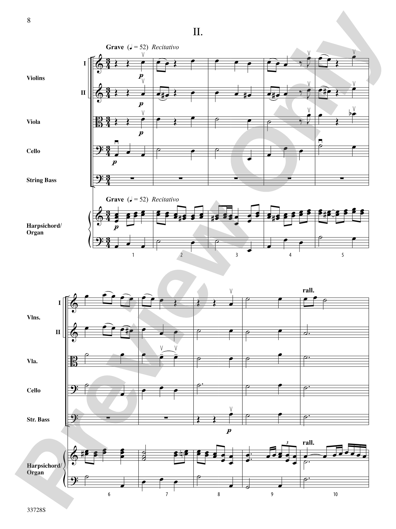 Two Pastoral Airs: String Orchestra Conductor Score & Parts