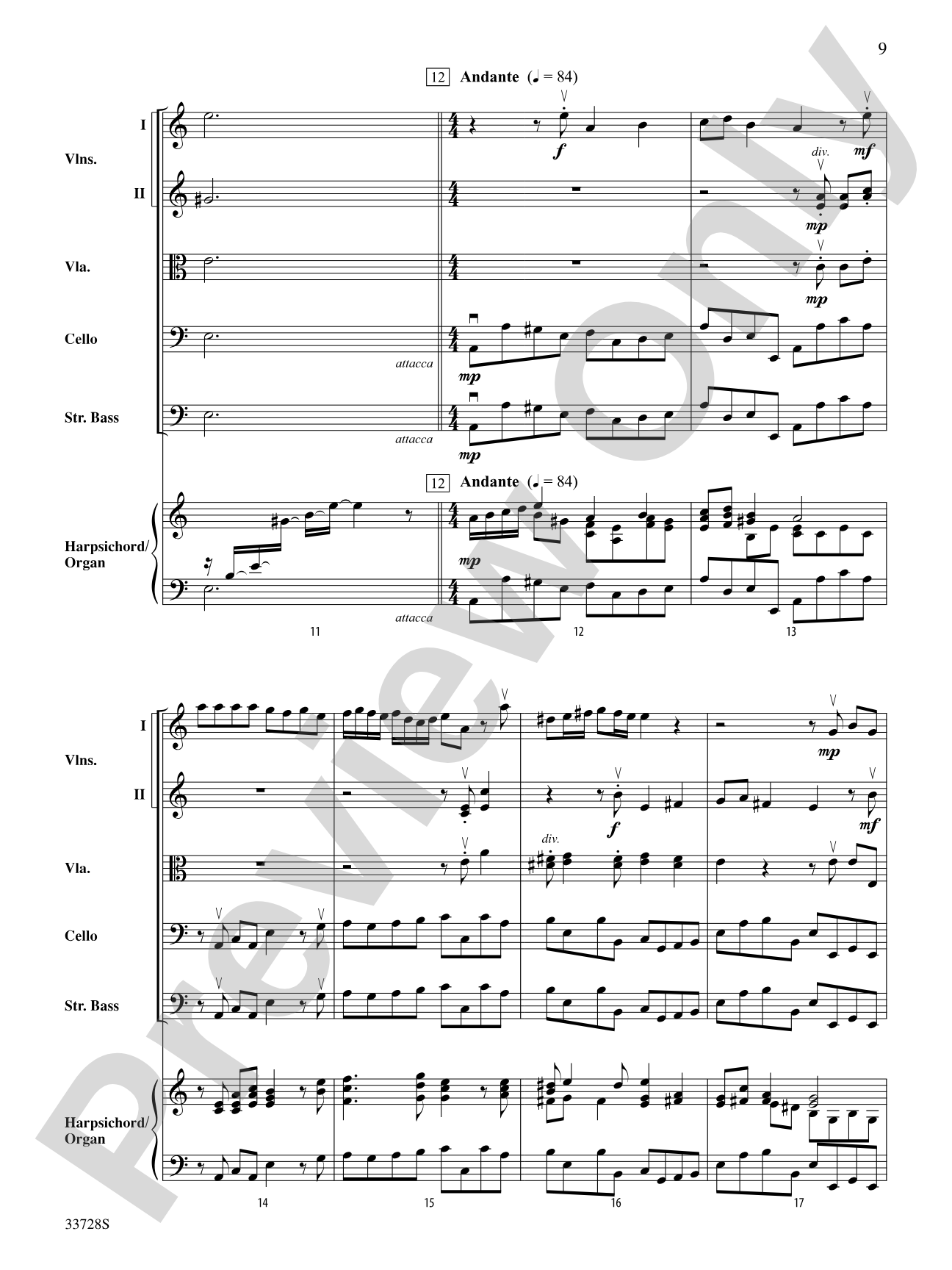 Two Pastoral Airs: String Orchestra Conductor Score & Parts