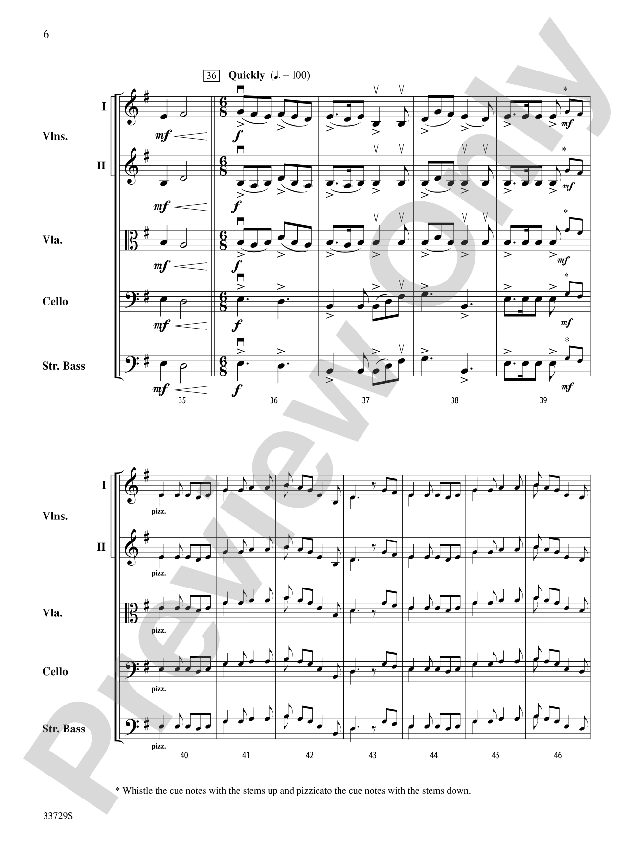 Irish Whistle: Score