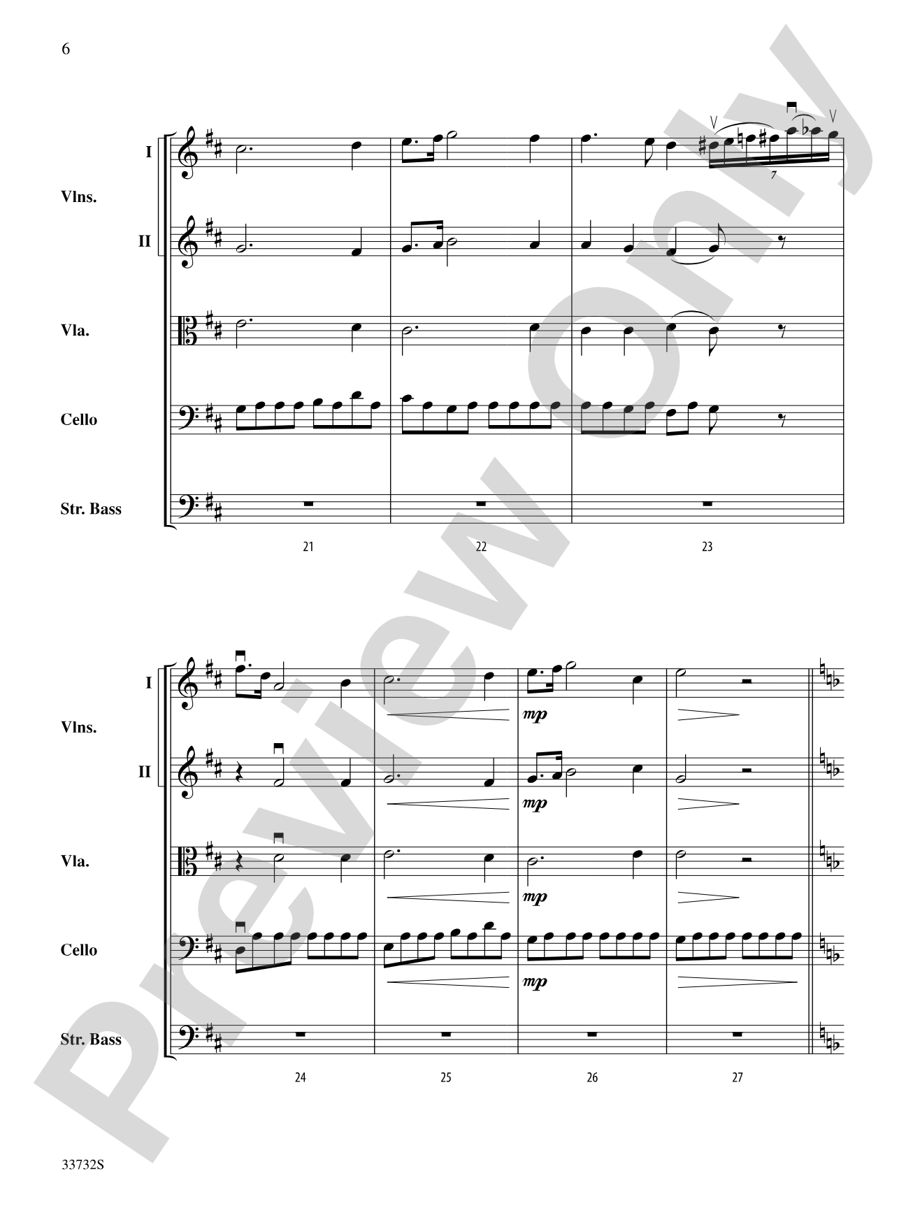 The "Raindrop" Prelude: String Orchestra Conductor Score & Parts